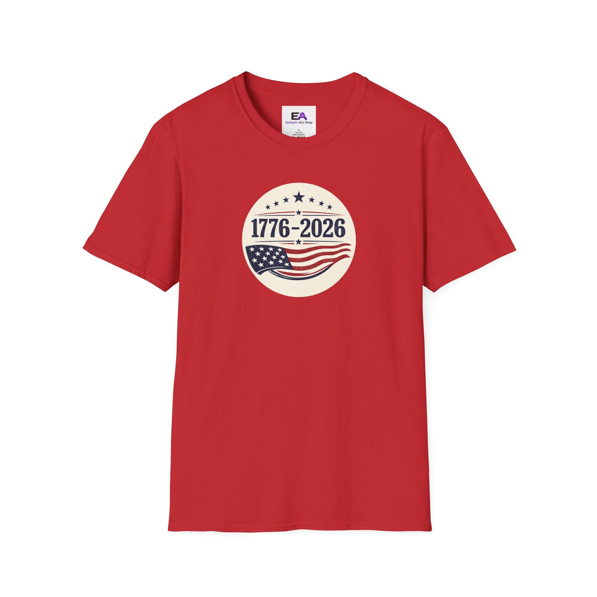 1776–2026 Patriotic T-Shirt | Vintage Americana USA Anniversary Tee - Clothing, Unisex, T-Shirts - EpiAl's Shop