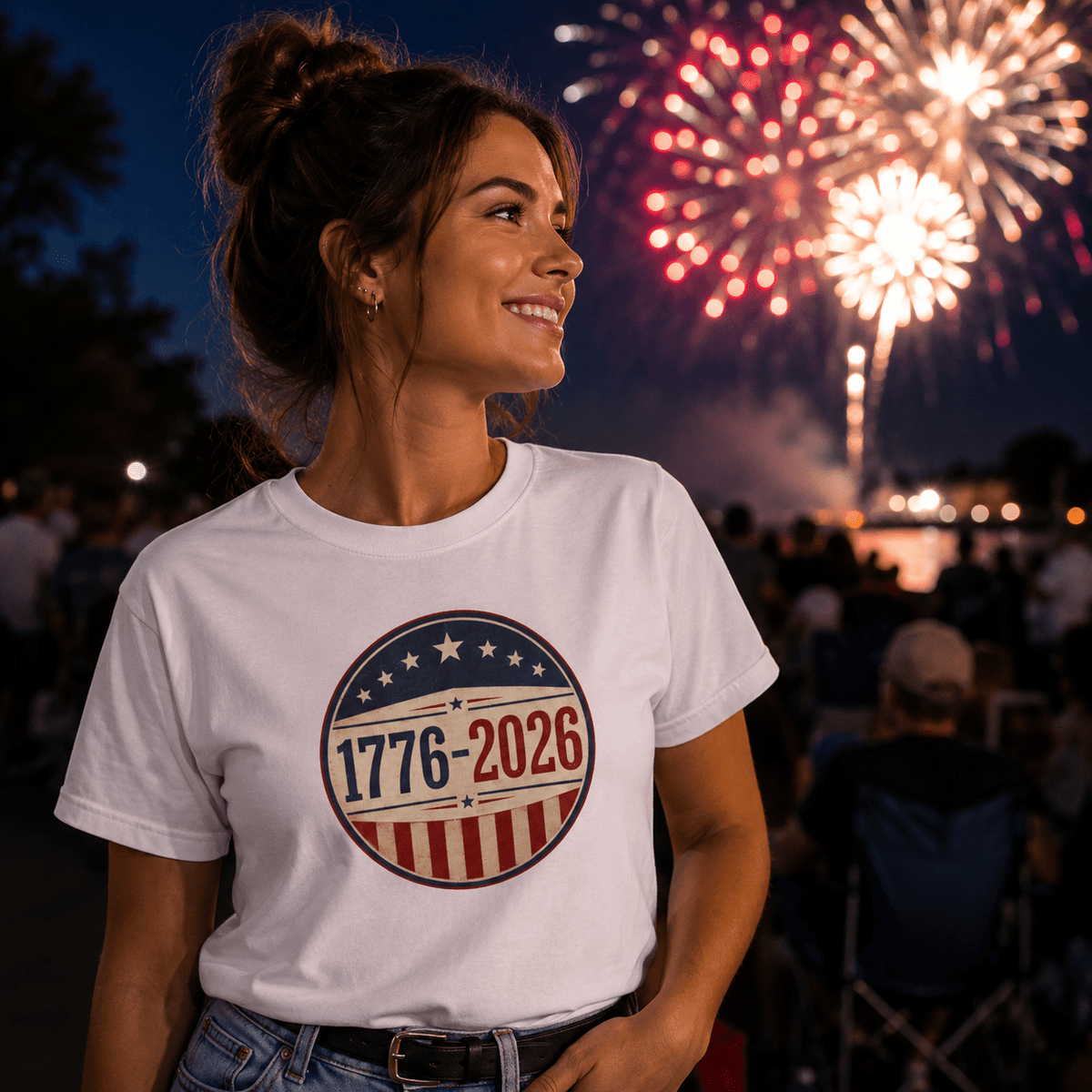 1776–2026 USA Patriotic T-Shirt | Vintage Americana Anniversary Tee - Clothing, Unisex, T-Shirts - EpiAl's Shop