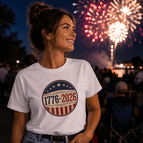 1776–2026 USA Patriotic T-Shirt | Vintage Americana Anniversary Tee - Clothing, Unisex, T-Shirts - EpiAl's Shop