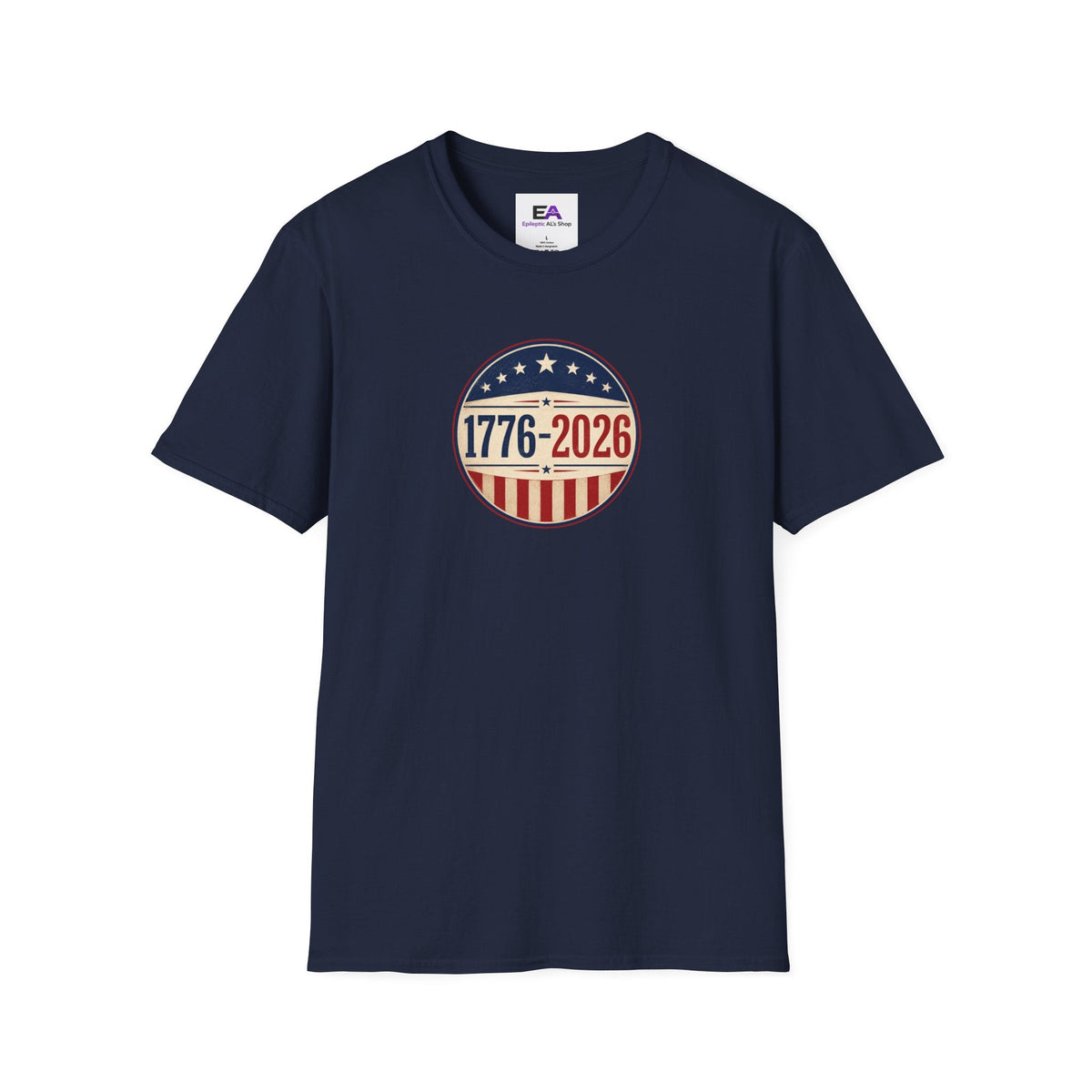 1776–2026 USA Patriotic T-Shirt | Vintage Americana Anniversary Tee - Clothing, Unisex, T-Shirts - EpiAl's Shop