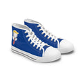 Executive Hairline Women’s High-Top Sneakers – Political Parody Statement Shoes