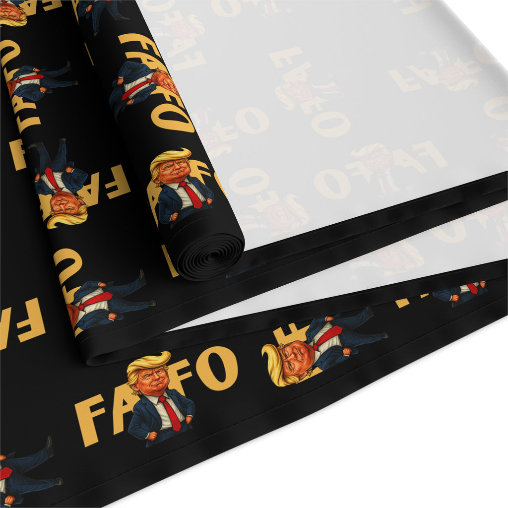 Brazen Political Parody Stylish Table Runner