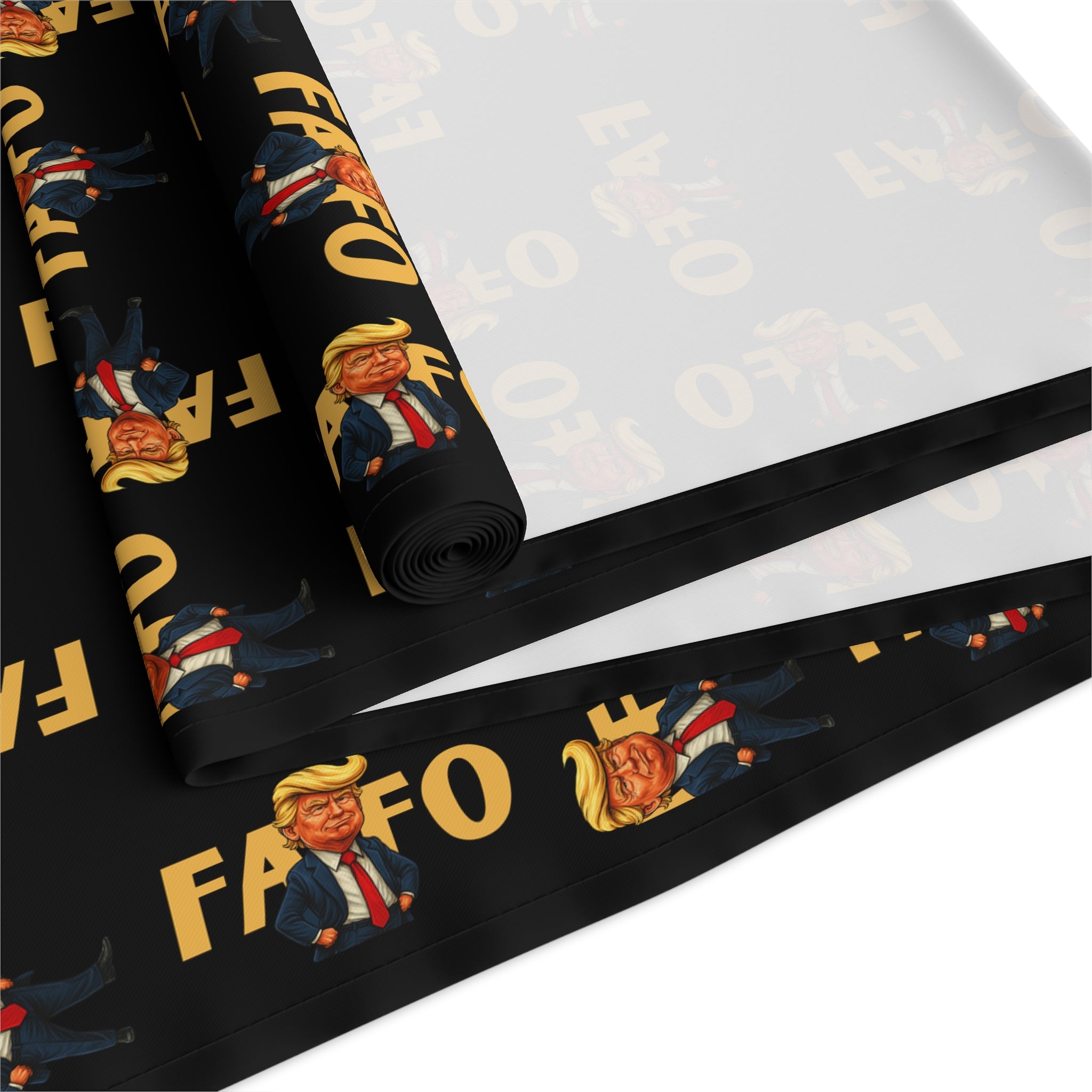 Brazen Political Parody Stylish Table Runner