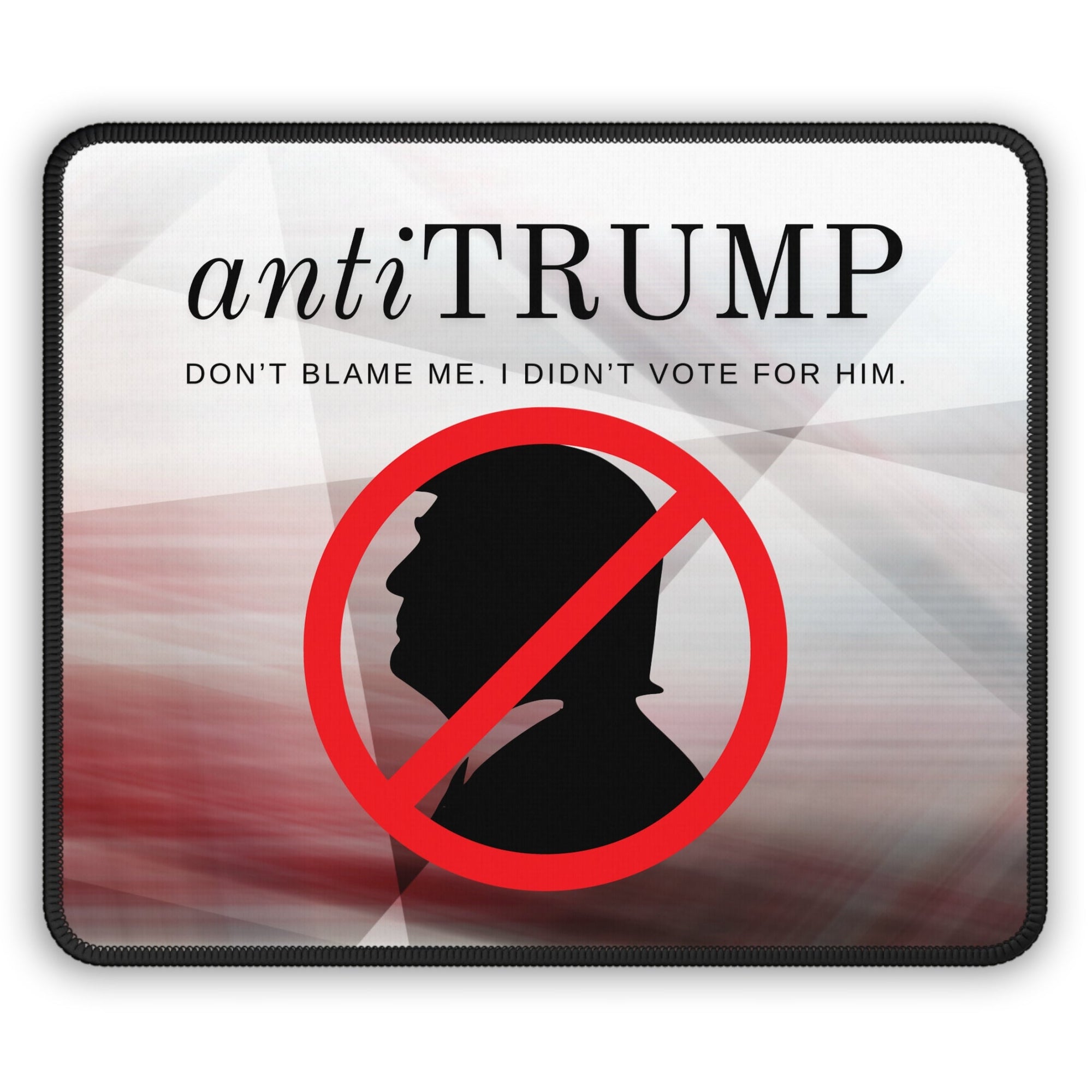 Anti-Trump Gaming Mouse Pad | Political Statement Desk Accessory Printify