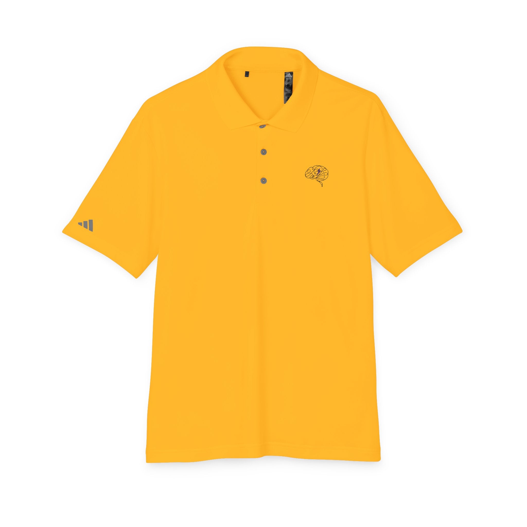 Brain Static Performance Polo | Epilepsy Awareness adidas® Polo