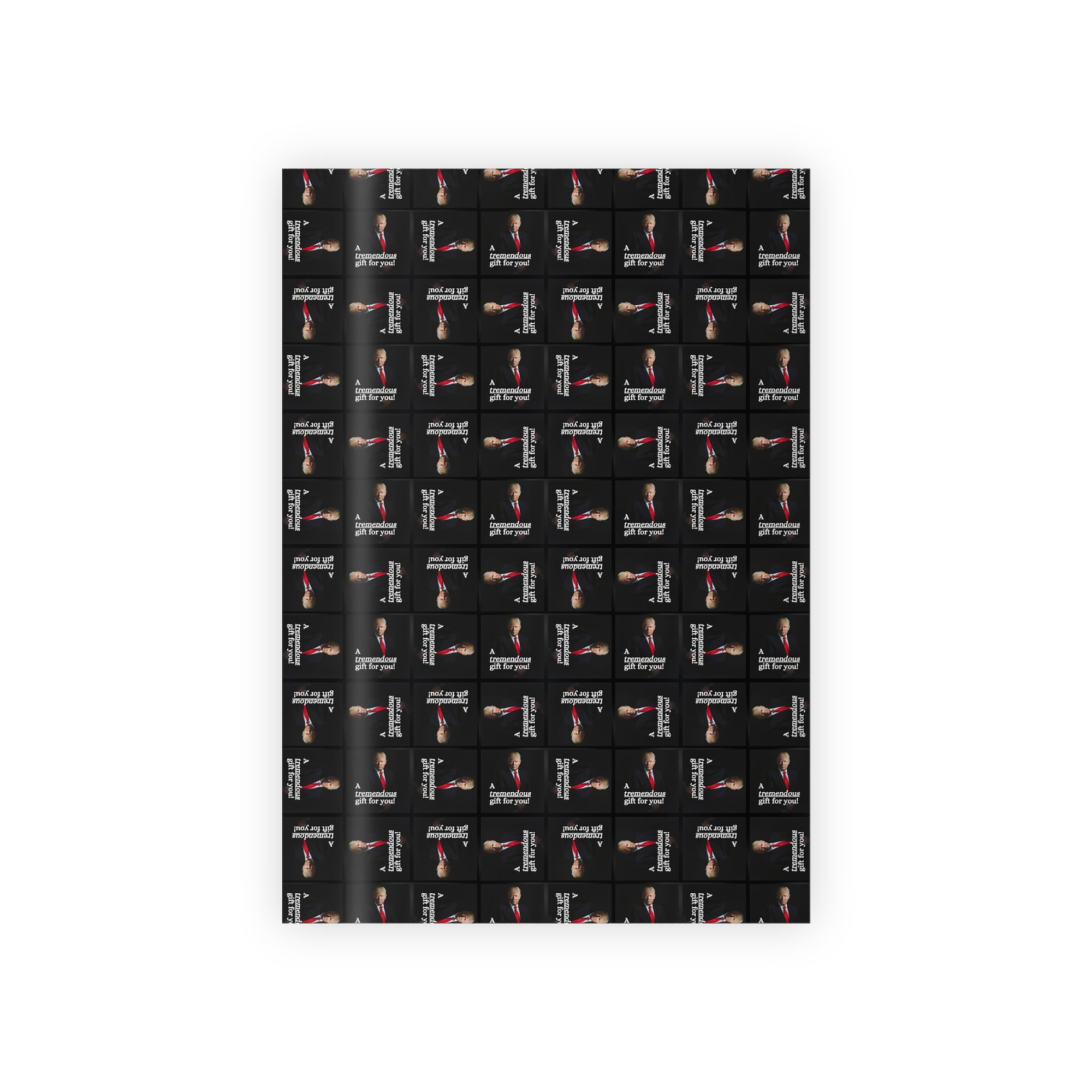 Trump's Stylish Gift Wrapping Paper Roll - Perfect for Any Occasion