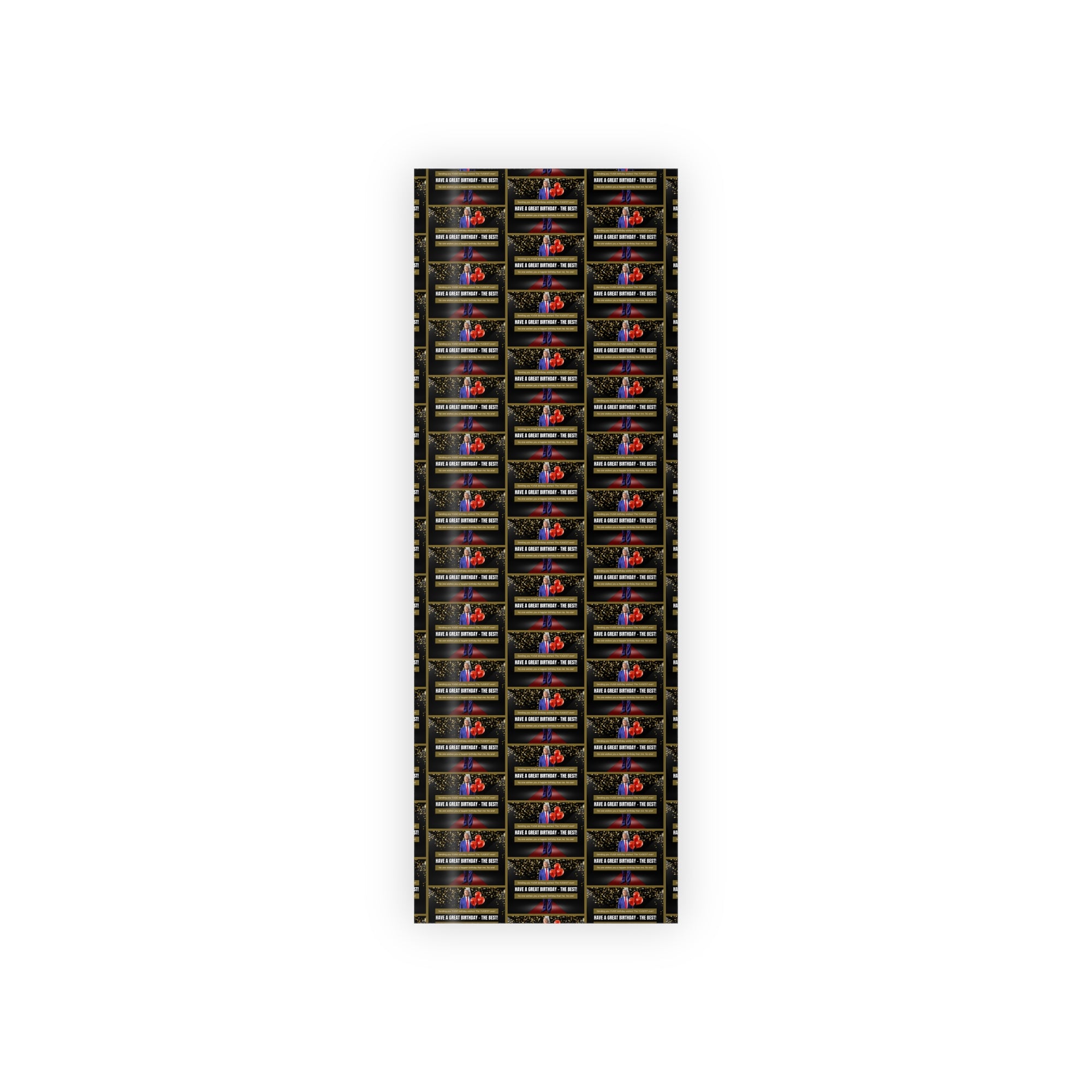 Trump Greatest Birthday Gift Wrapping Paper Rolls, 1pc
