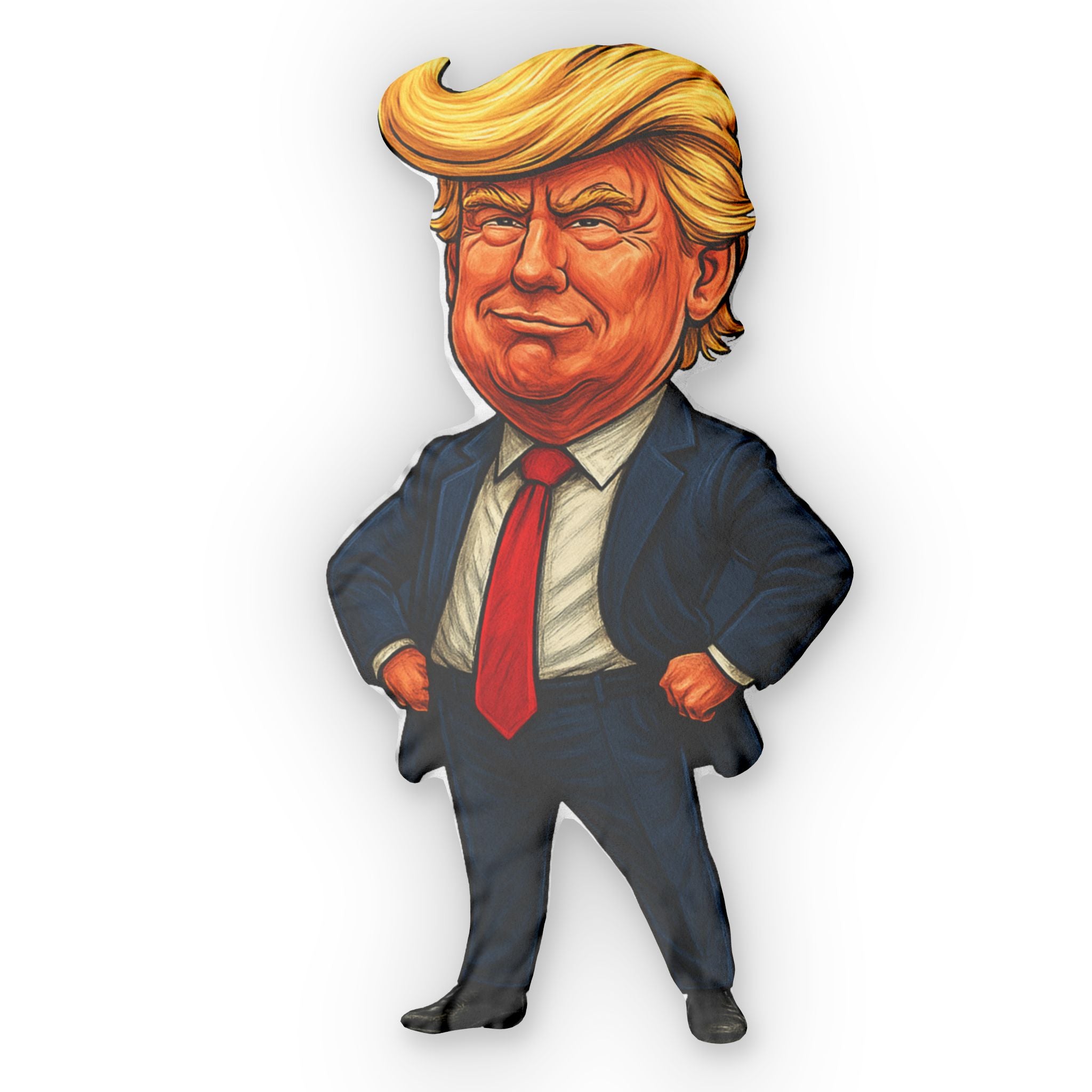 Novelty Pillow - Political Caricature