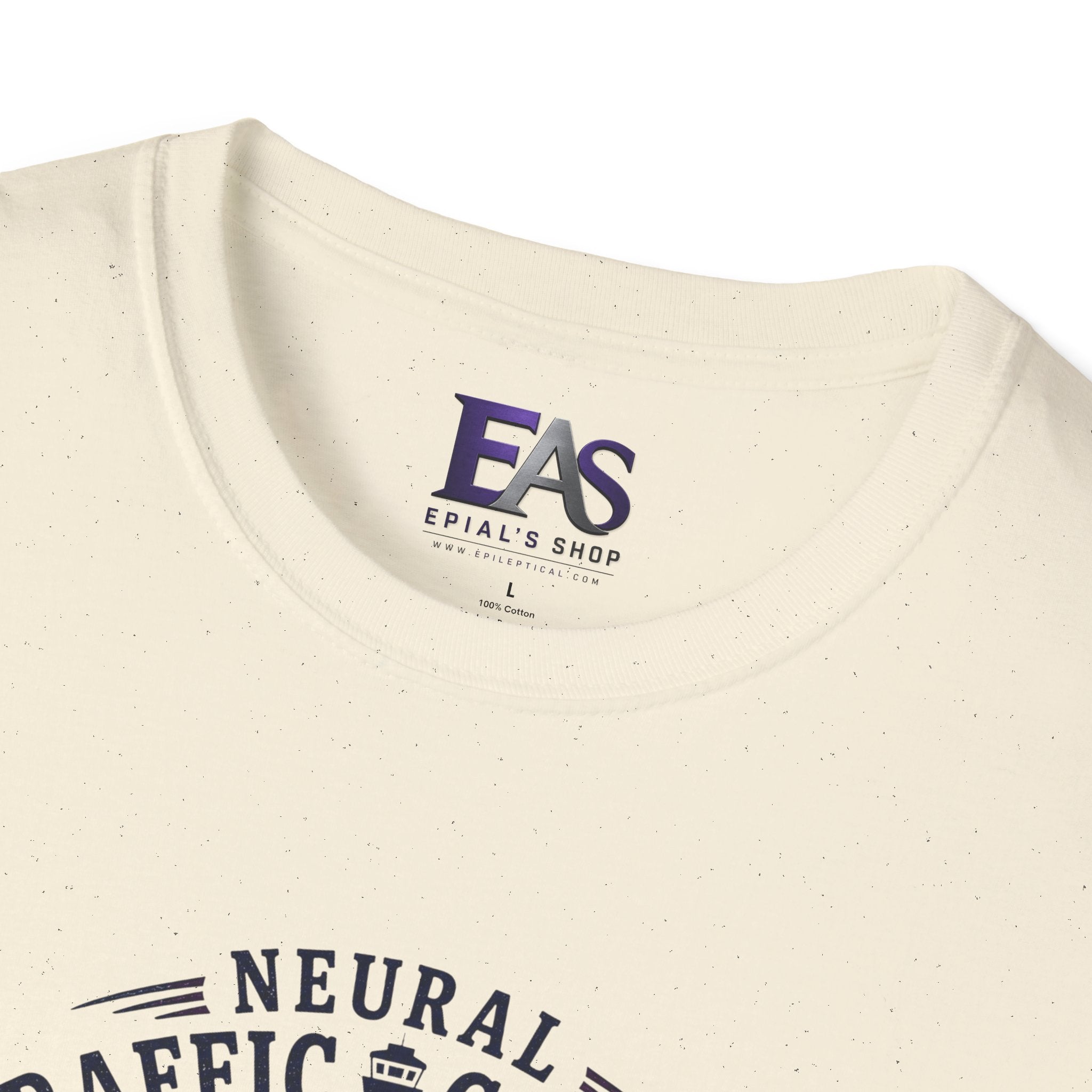Neural Traffic Control T-Shirt | Brain Radar Graphic Tee