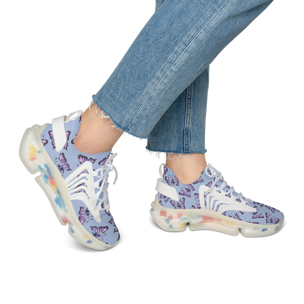 Women’s Semicolon Butterfly Sneakers | Suicide Awareness Shoes