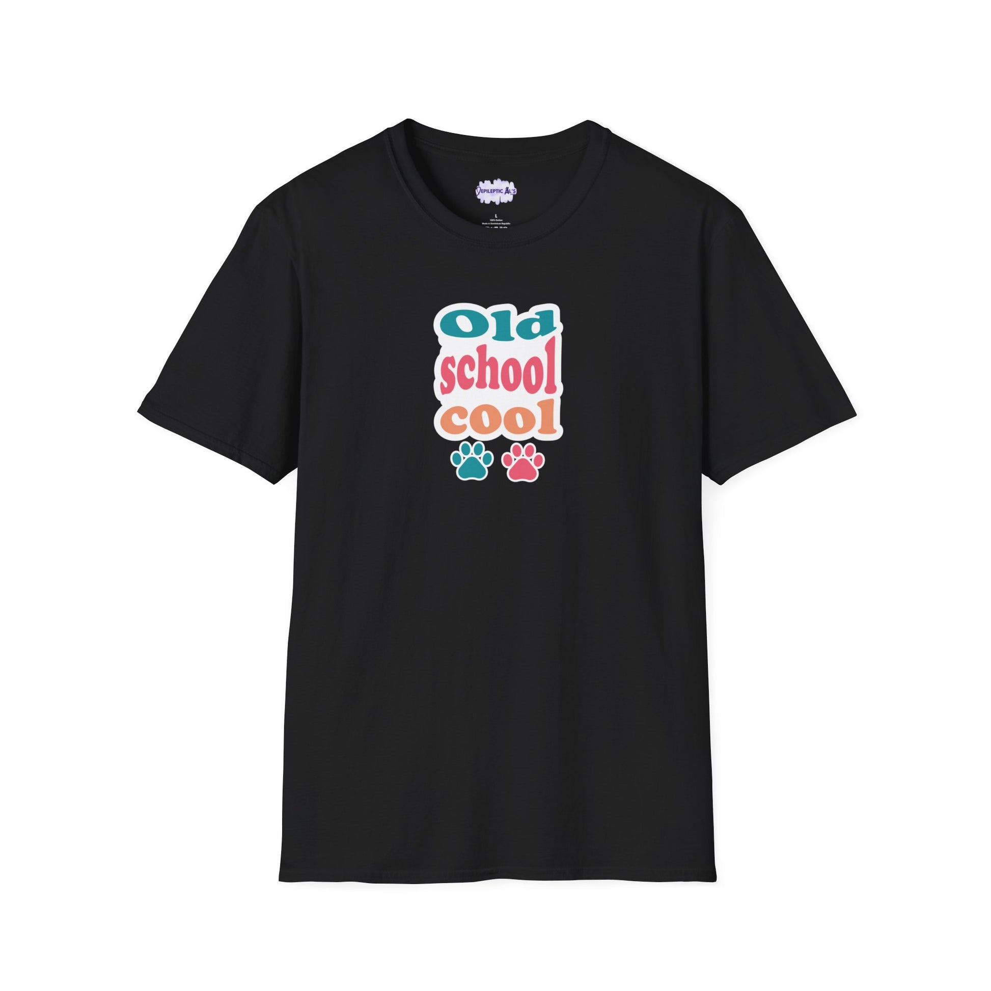 Old School Cool Unisex Softstyle T - Shirt - T - Shirt - Epileptic Al’s Shop