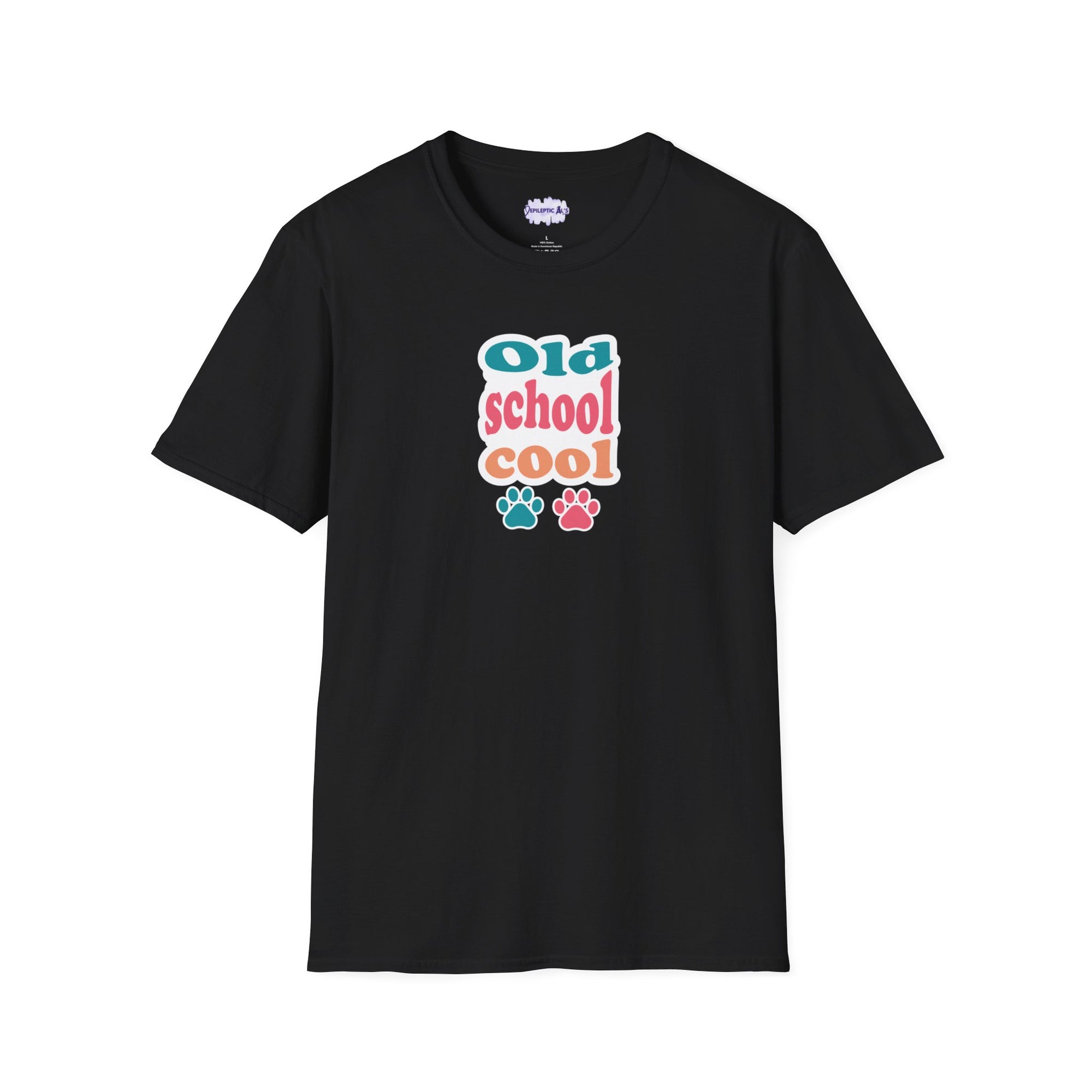 Old School Cool Unisex Softstyle T - Shirt - T - Shirt - Epileptic Al’s Shop