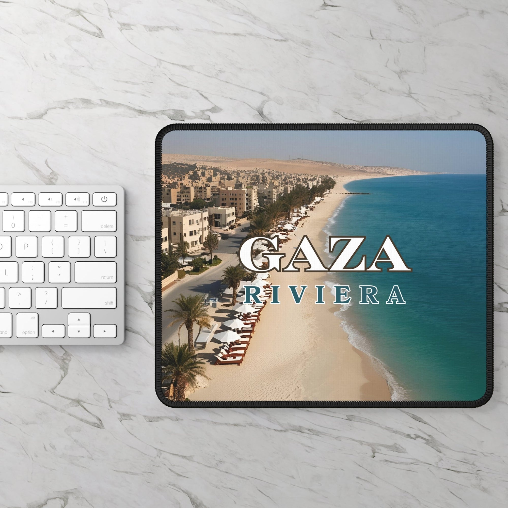 Gaza Riviera Gaming Mouse Pad Printify