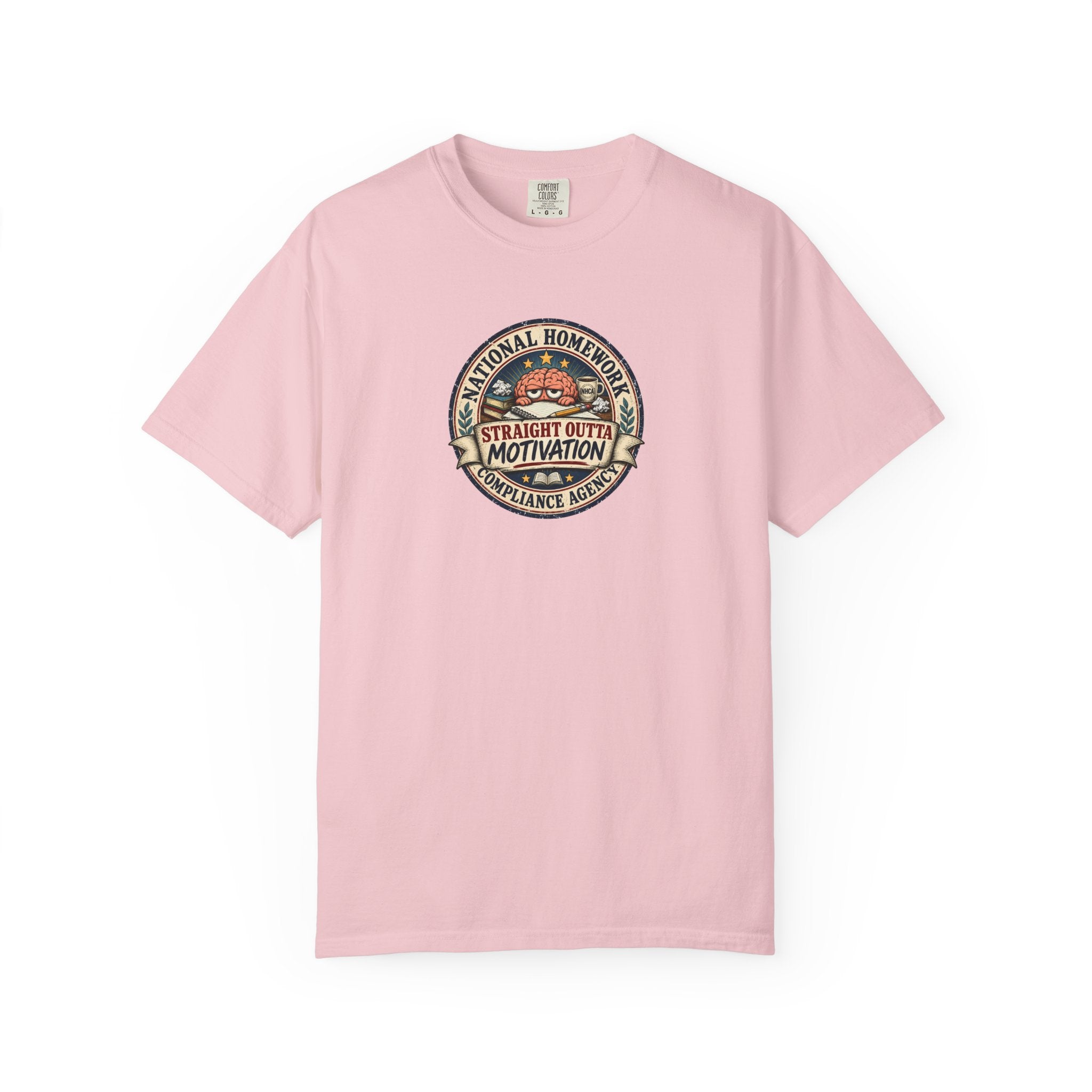 National Homework Compliance Agency Straight Outta Motivation T-Shirt