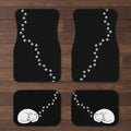 Cat Paw Trail Car Floor Mats – Set of 4