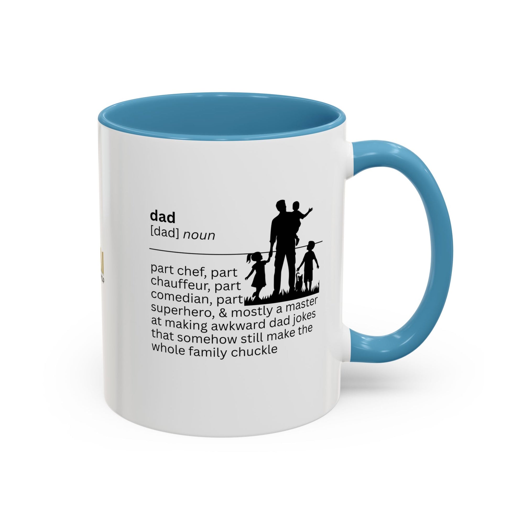 Dad Jokes Accent Coffee Mug - Perfect Gift for Dads