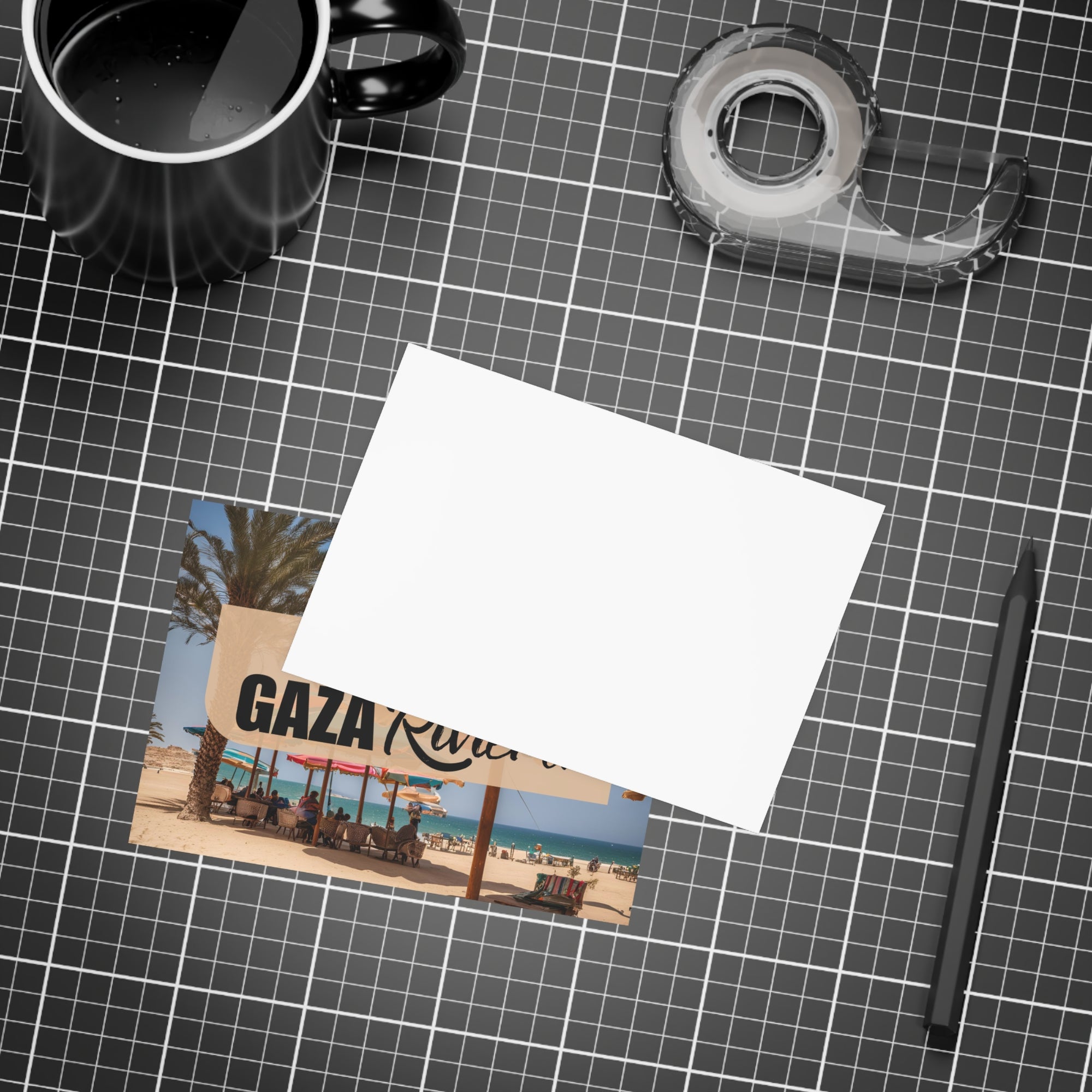 Trump’s Gaza Riviera Design Postcard Bundles with Envelopes