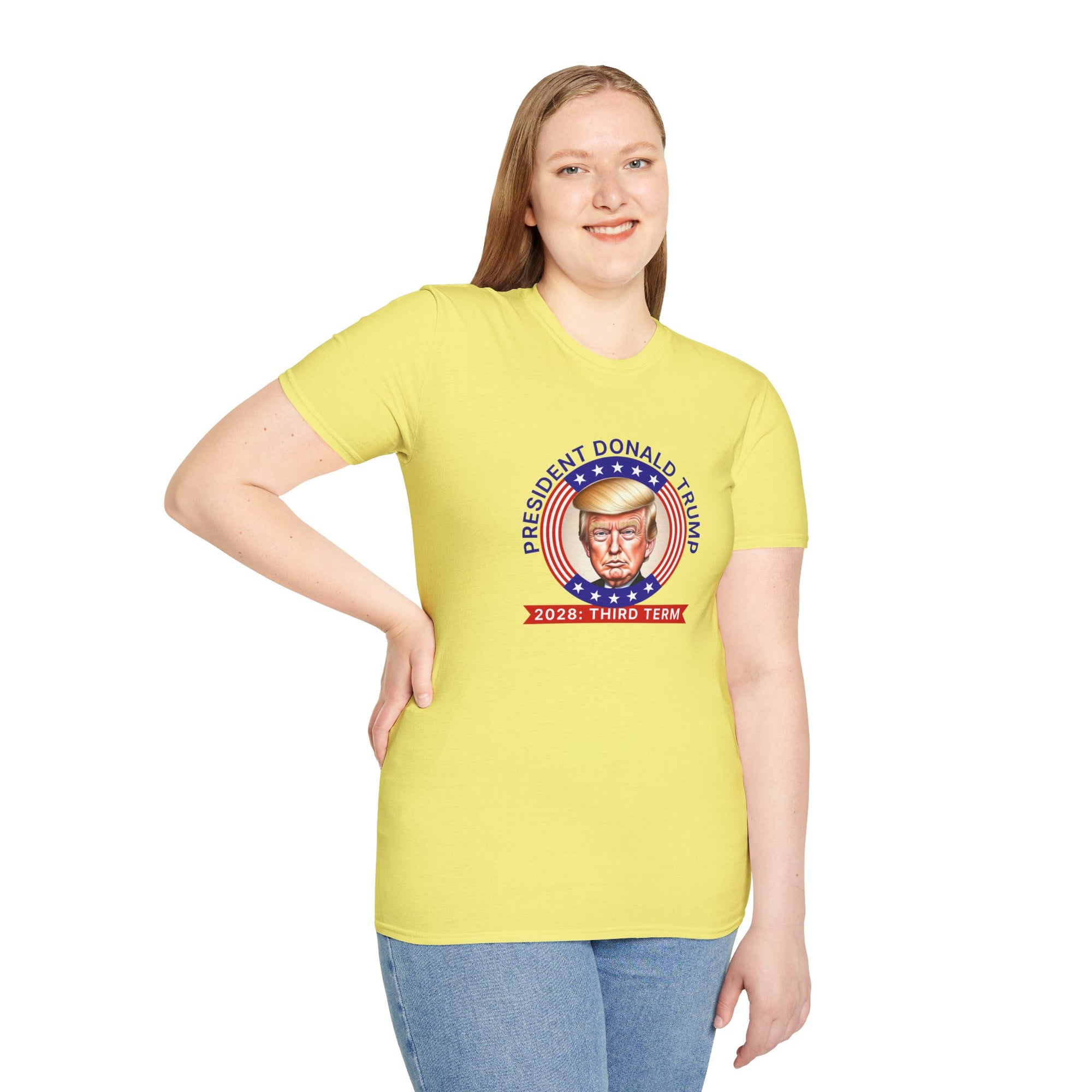 Trump Third Term 2028 Unisex Softstyle T-Shirt