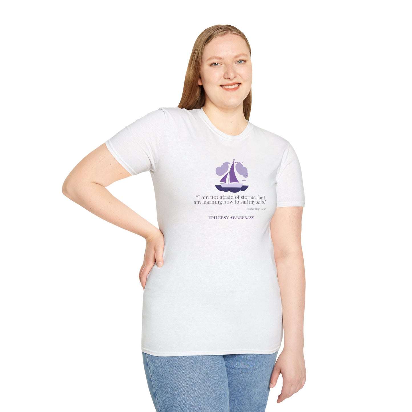Epilepsy Awareness Quote T-Shirt - Unisex Softstyle Tee
