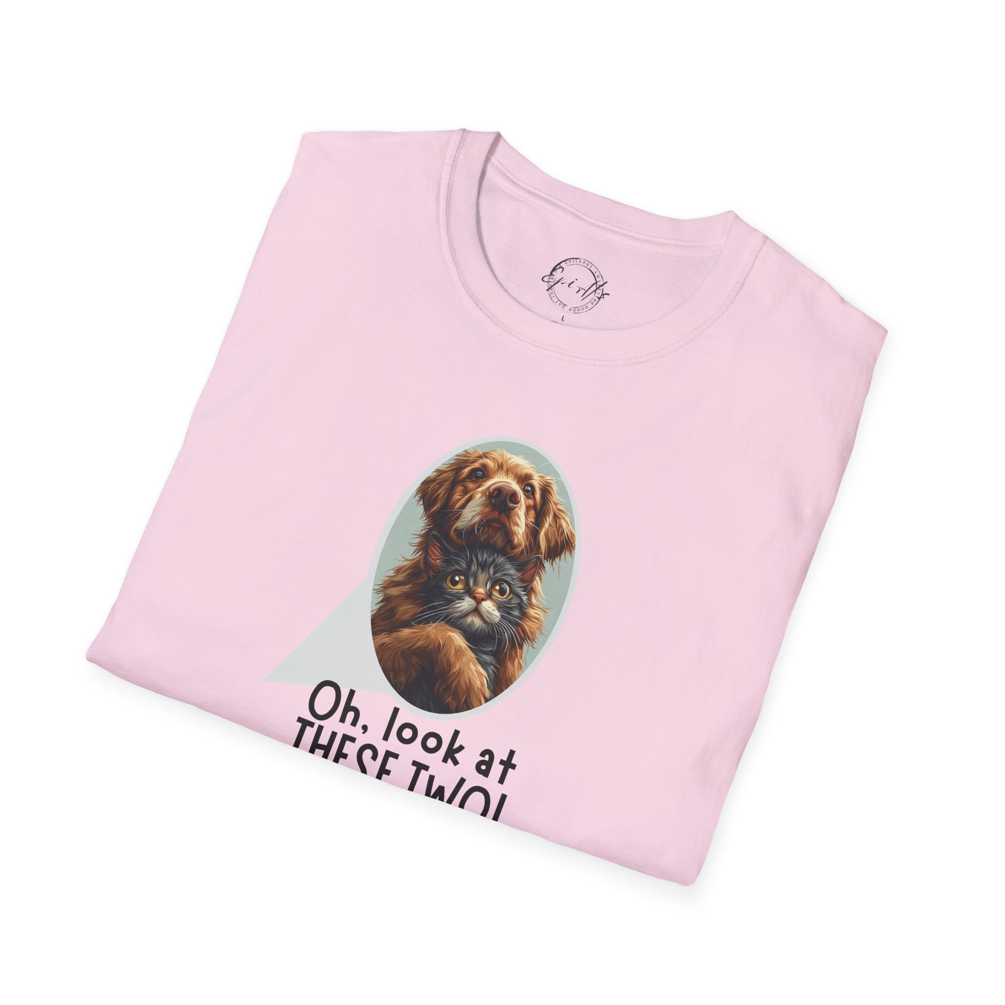 Oh Look at These Two! Unisex Softstyle T-Shirt