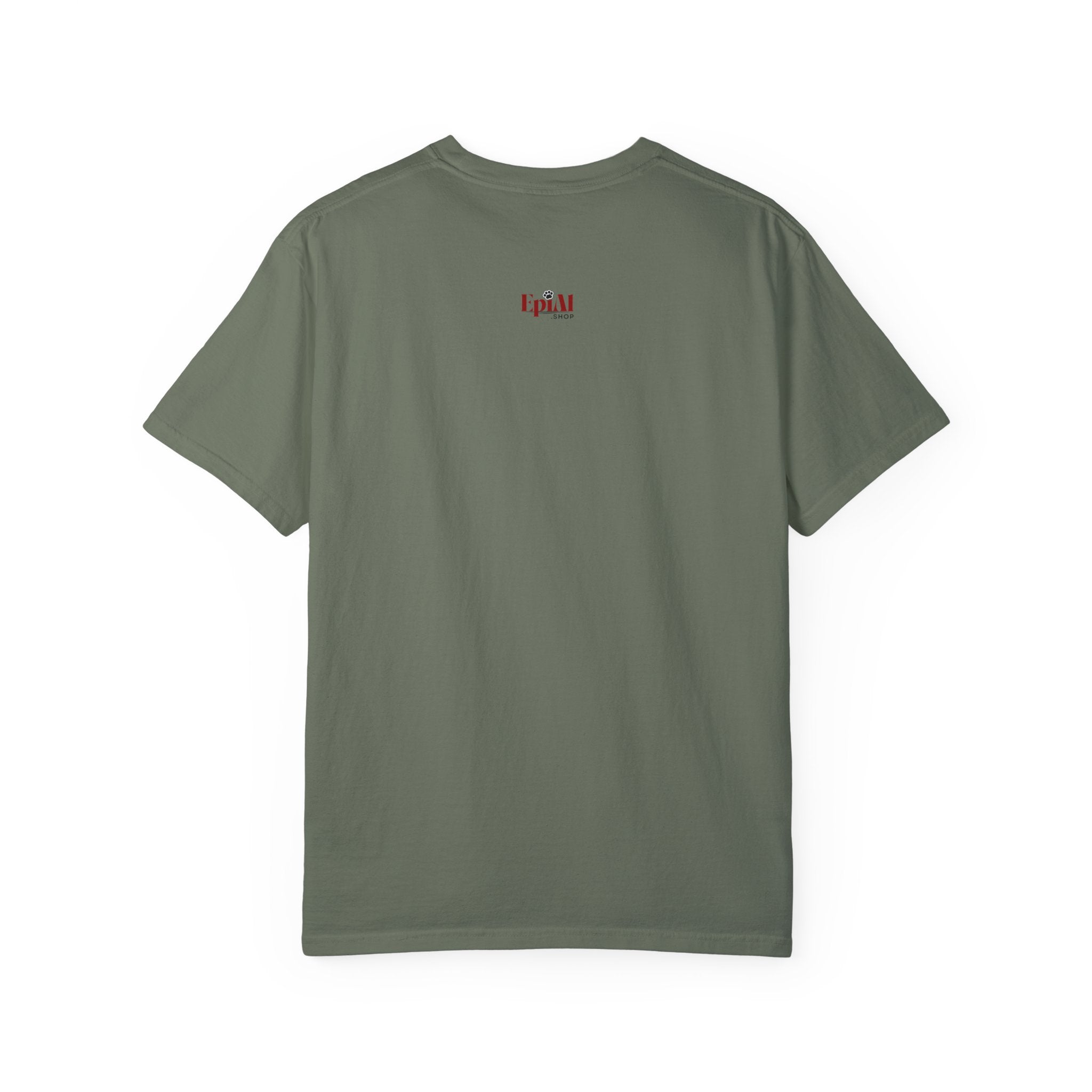 Photo depicting the ​Odds Unisex Garment-Dyed T-shirt from EpiAl's Shop.