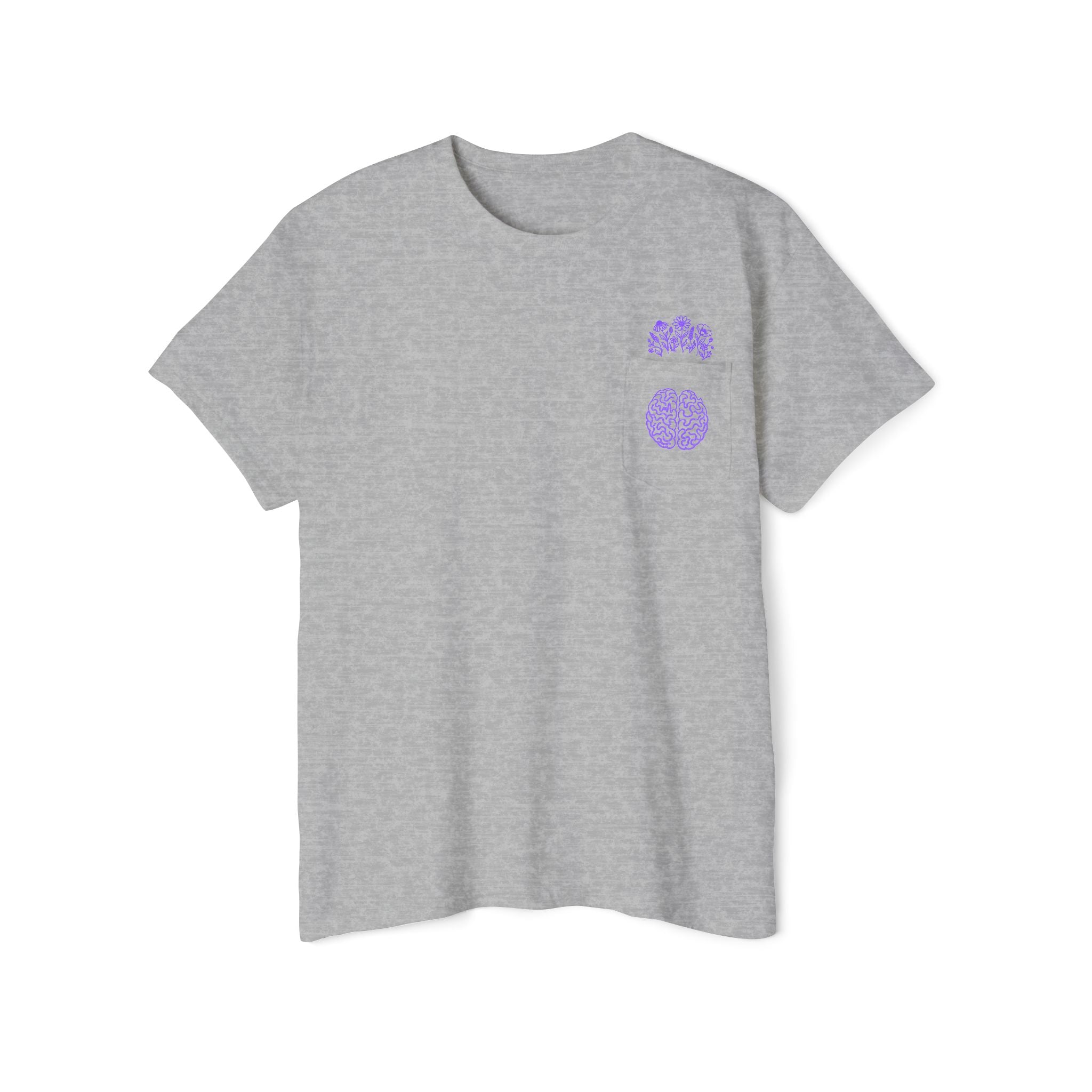 Mind in Bloom Epilepsy Awareness Pocket T-Shirt