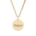 Motivated Hidden Message Necklace | Consequences Mostly