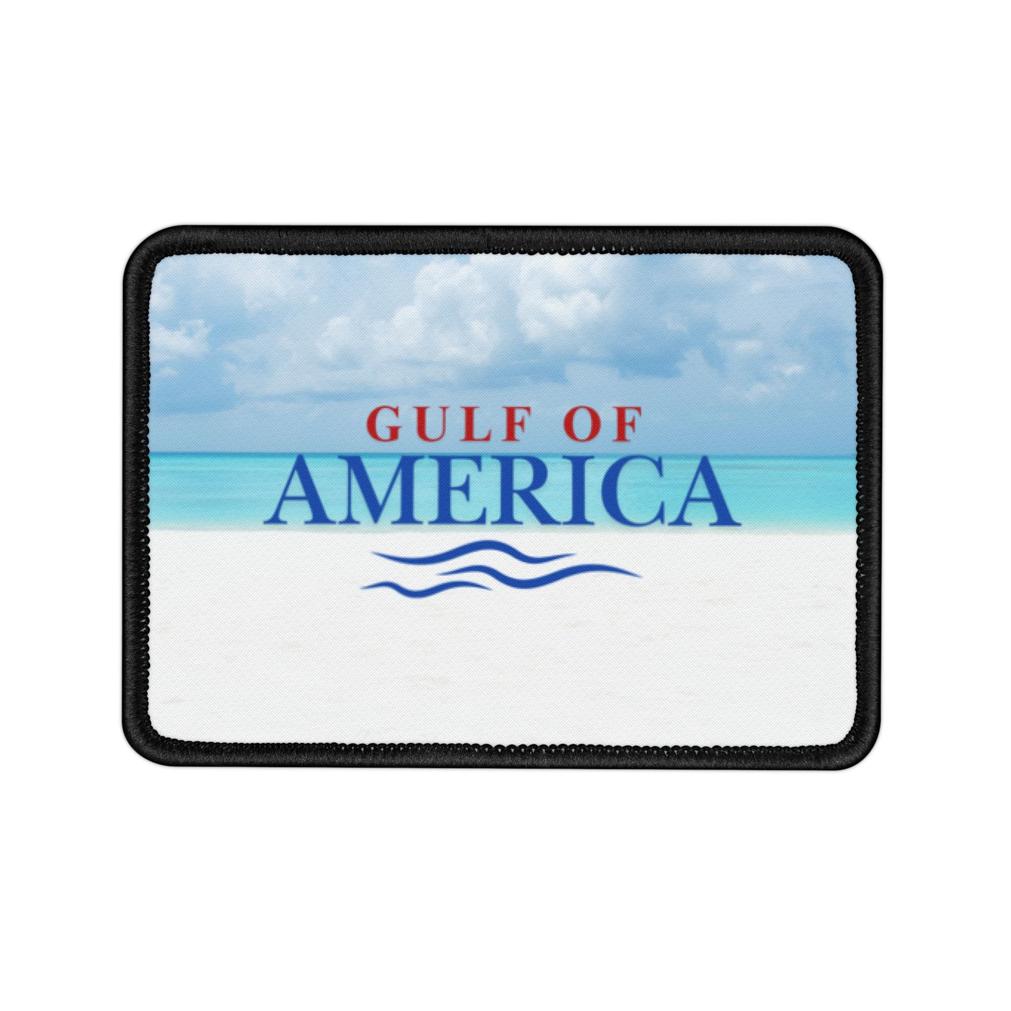American Gulf Iron-On Patch for Beach Lovers