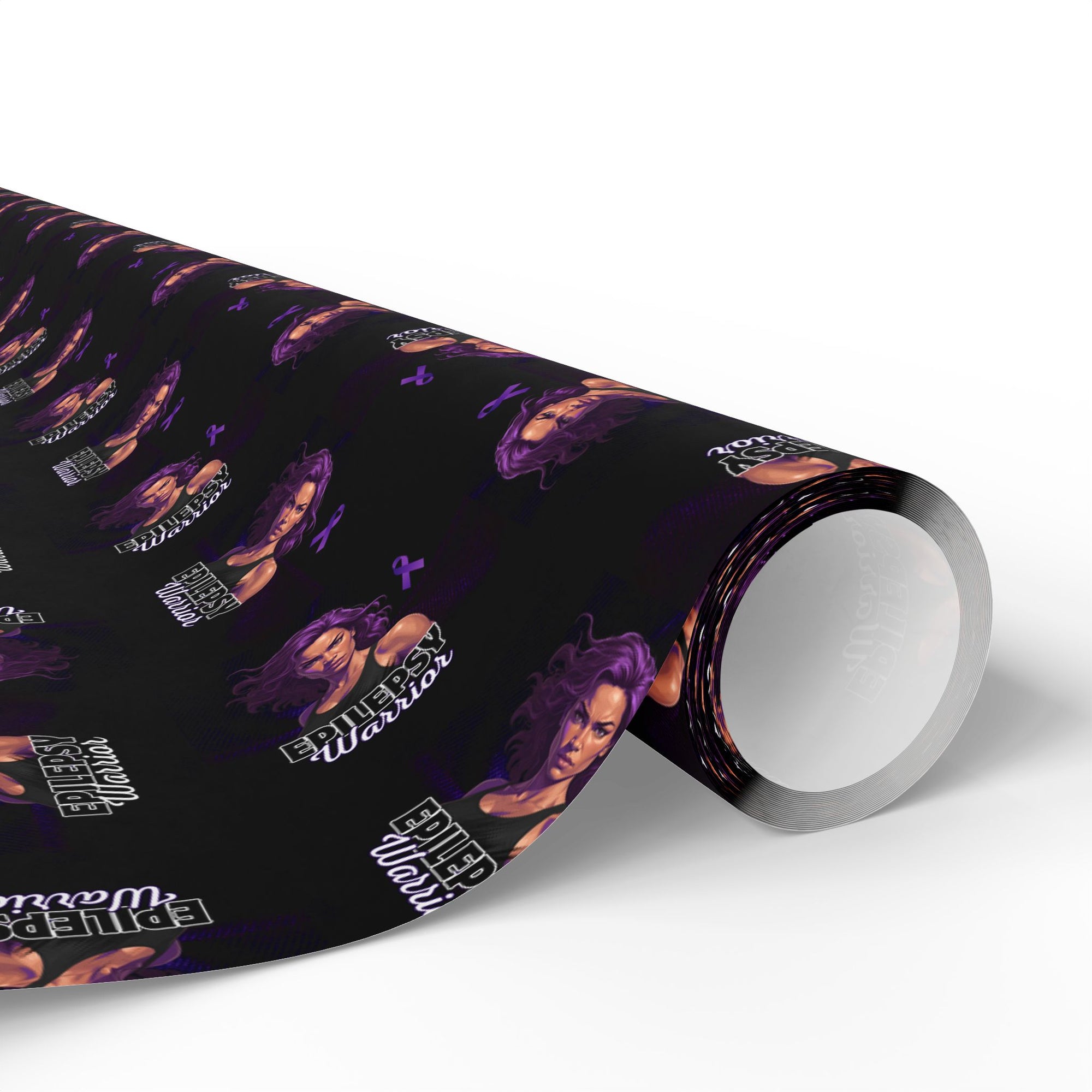 Epilepsy Warrior Woman Wrapping Paper