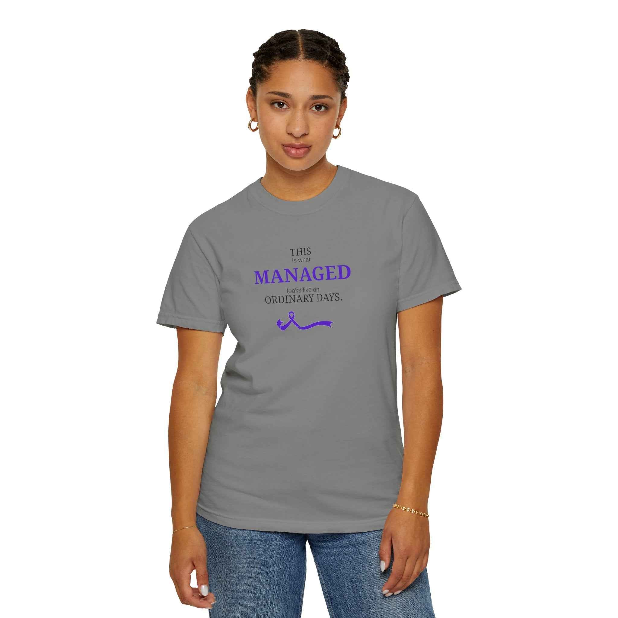 This Is What Managed Looks Like T-Shirt – Epilepsy Awareness Edition