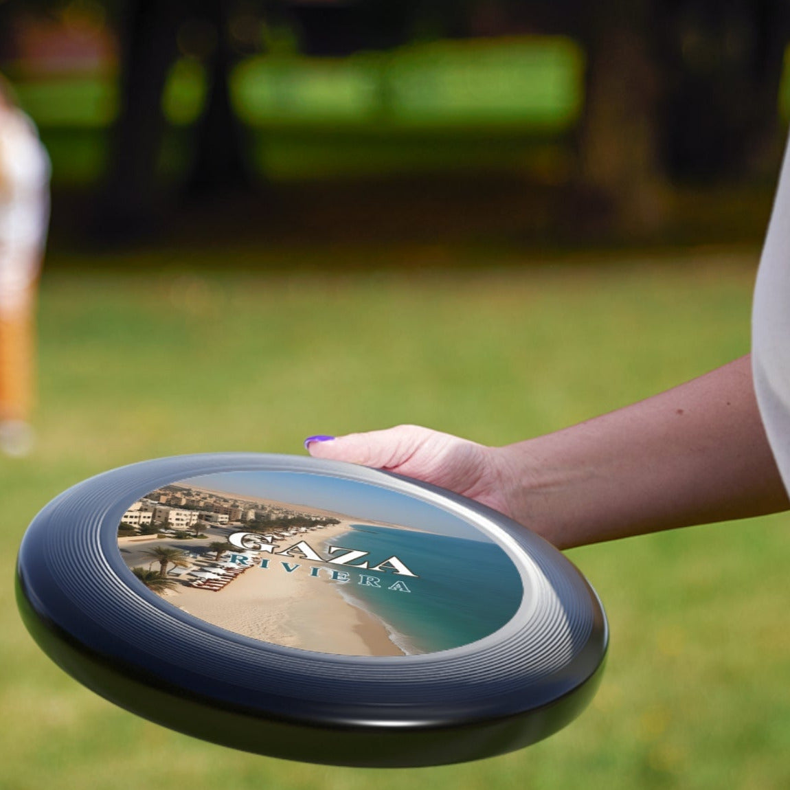 Gaza Riviera Resort Frisbee Printify