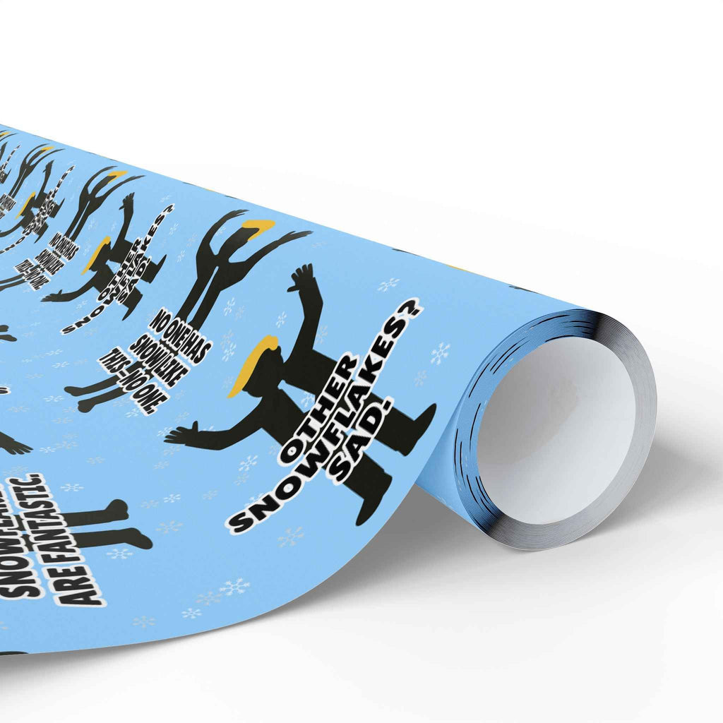 “World-Class Snowflakes” Political Parody Gift Wrap
