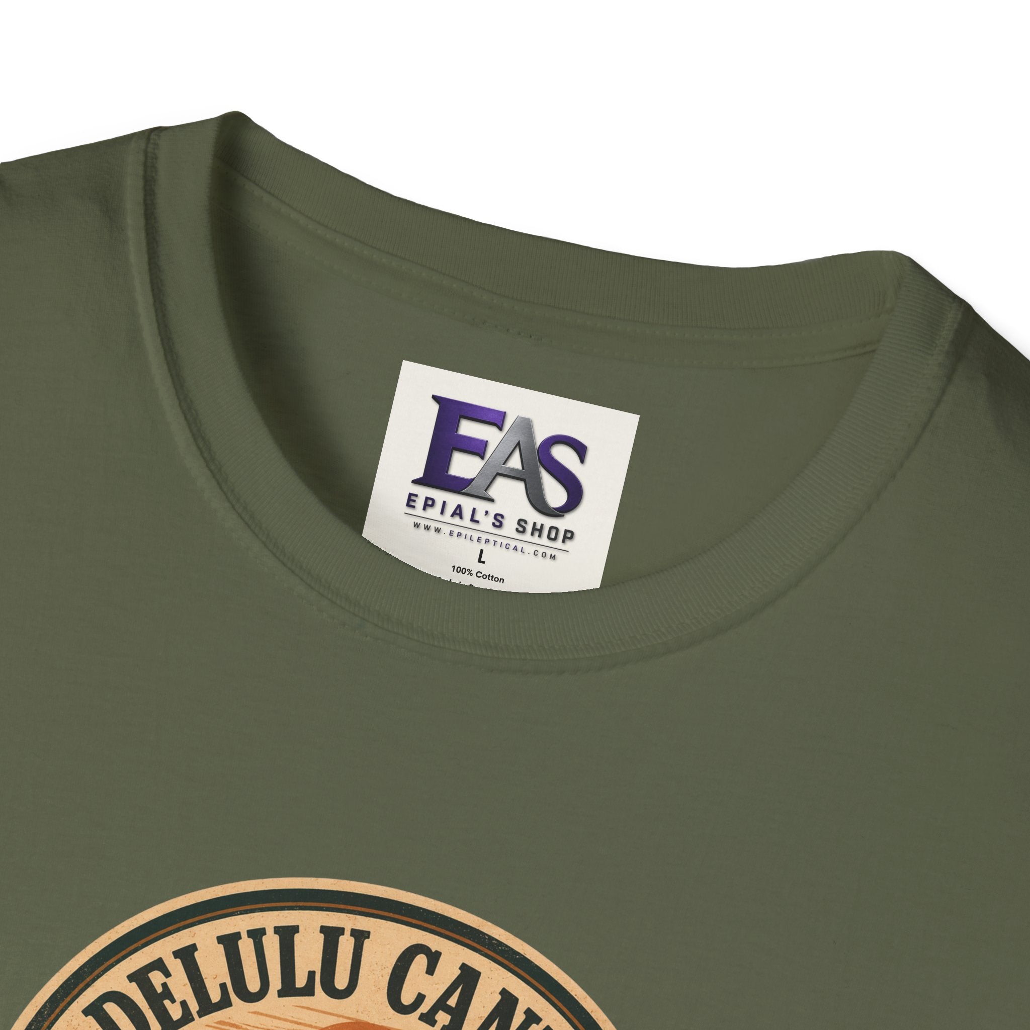 Delulu Canyon National Park Unisex T-Shirt | Funny Retro National Park Parody Tee