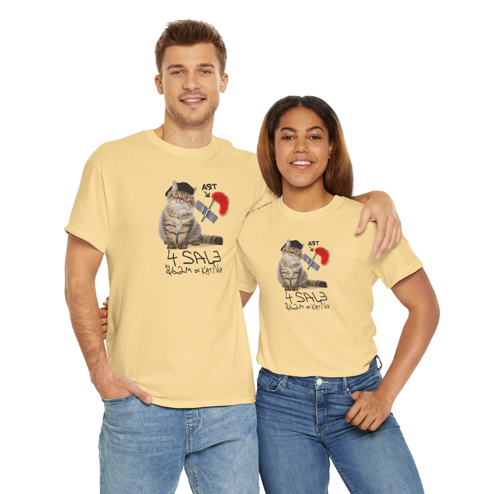 Duct Tape Art Unisex Heavy Cotton Tee