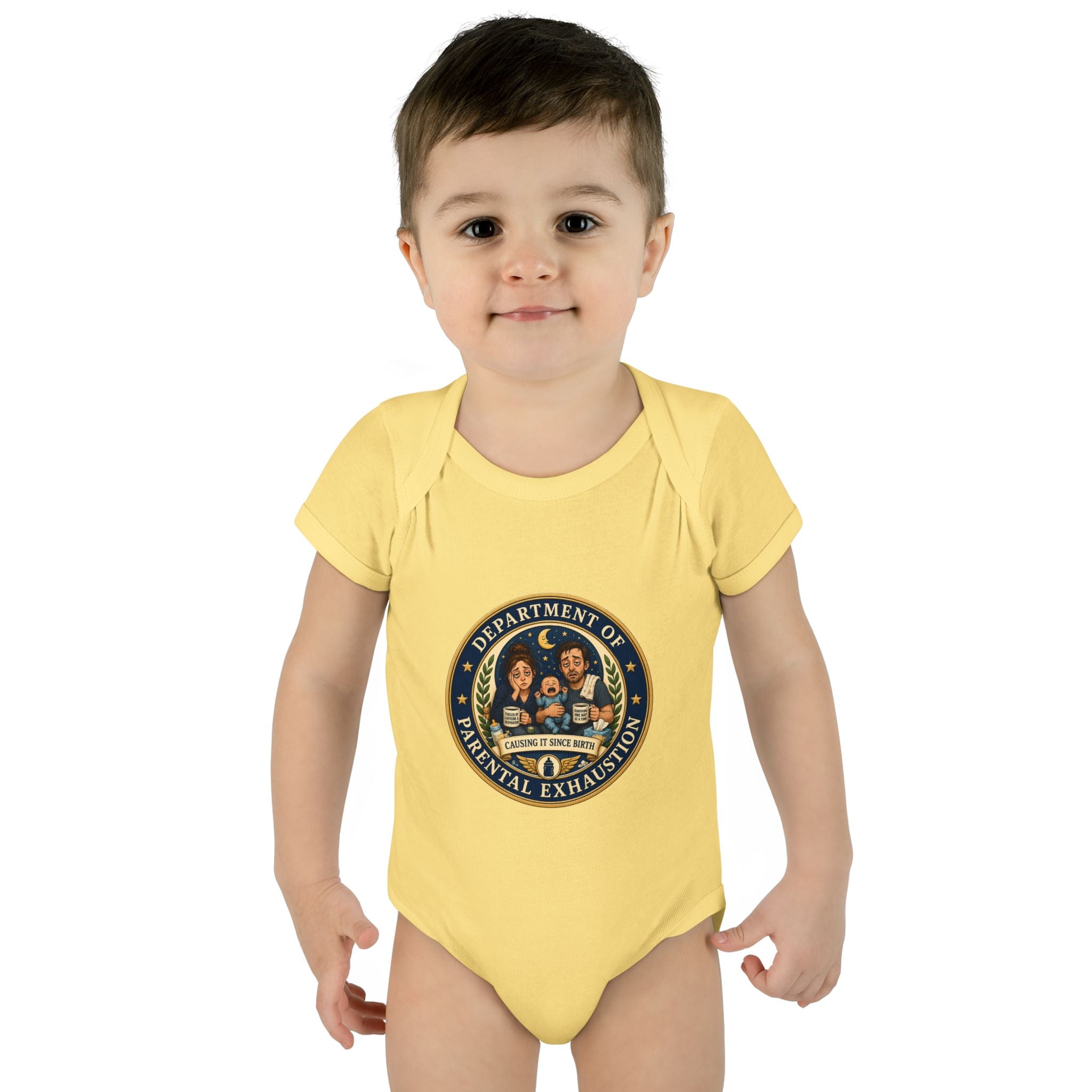Department of Parental Exhaustion Infant Bodysuit | Baby Onesie