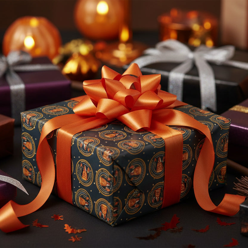 Political Parody “Official Gift Wrapping Paper of Winners” – Tremendous Seal Pattern