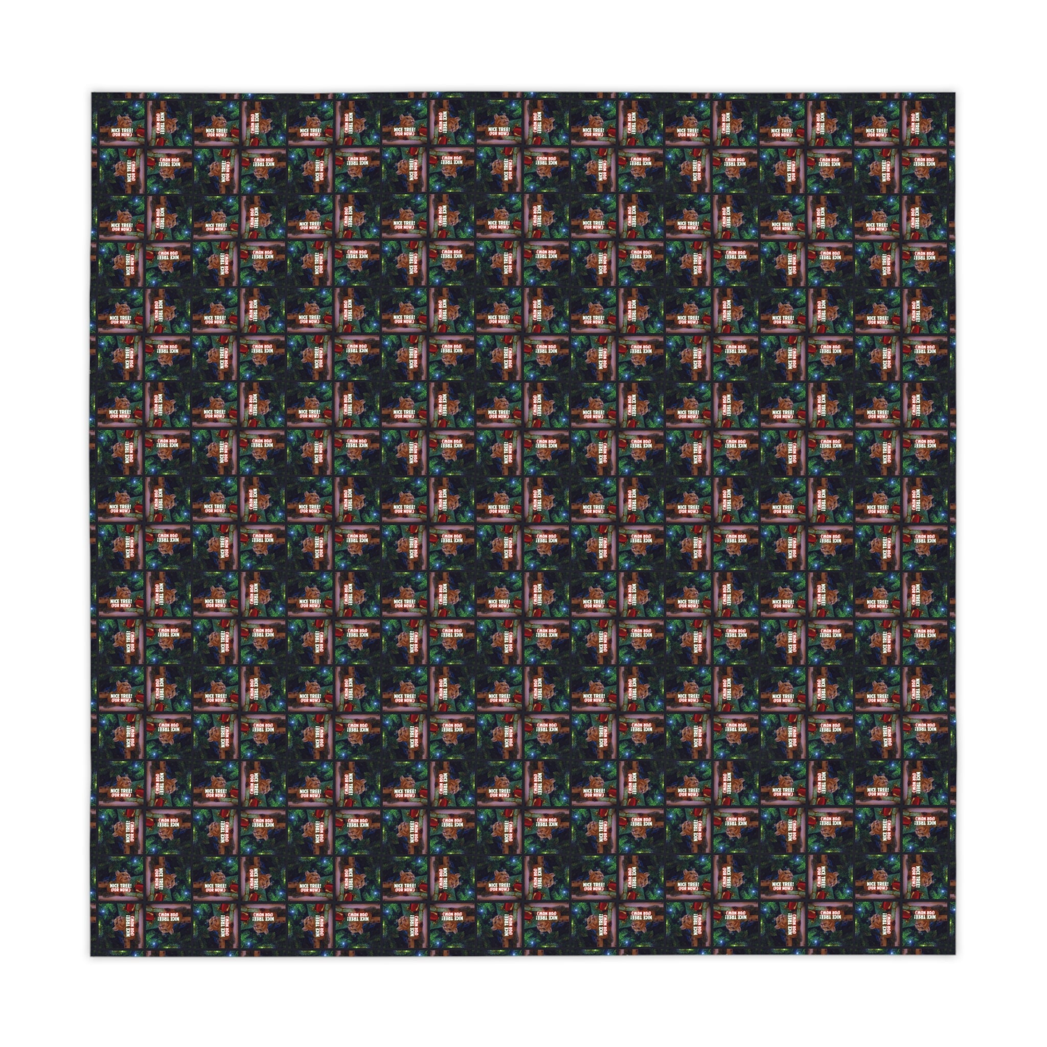 Photo depicting the ​Nice Tree Christmas Tablecloth from EpiAl's Shop.