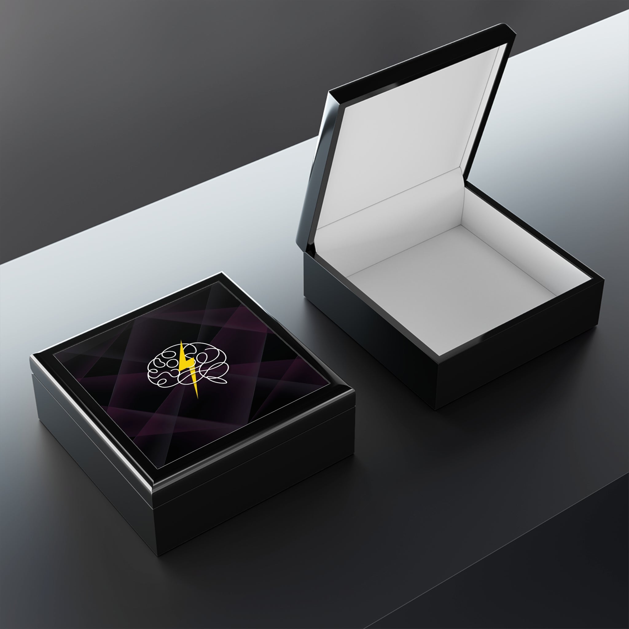 Electric Mind Epilepsy Awareness Jewelry Box