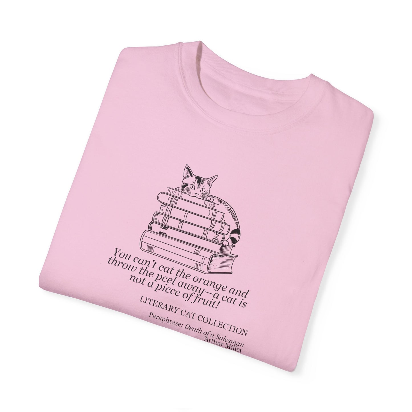 Literary Cat Unisex T-Shirt - Death of a Salesman