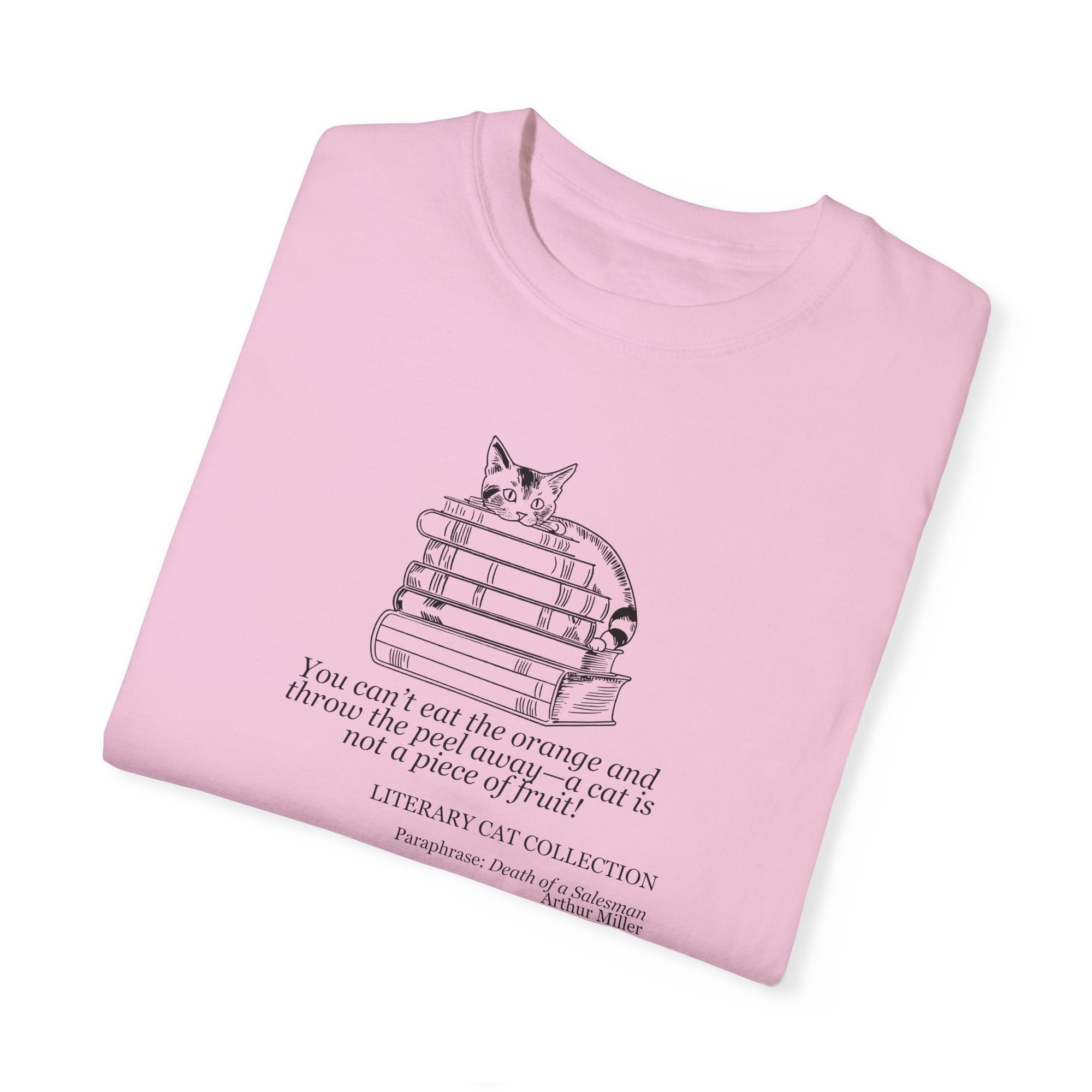 Literary Cat Unisex T-Shirt - Death of a Salesman
