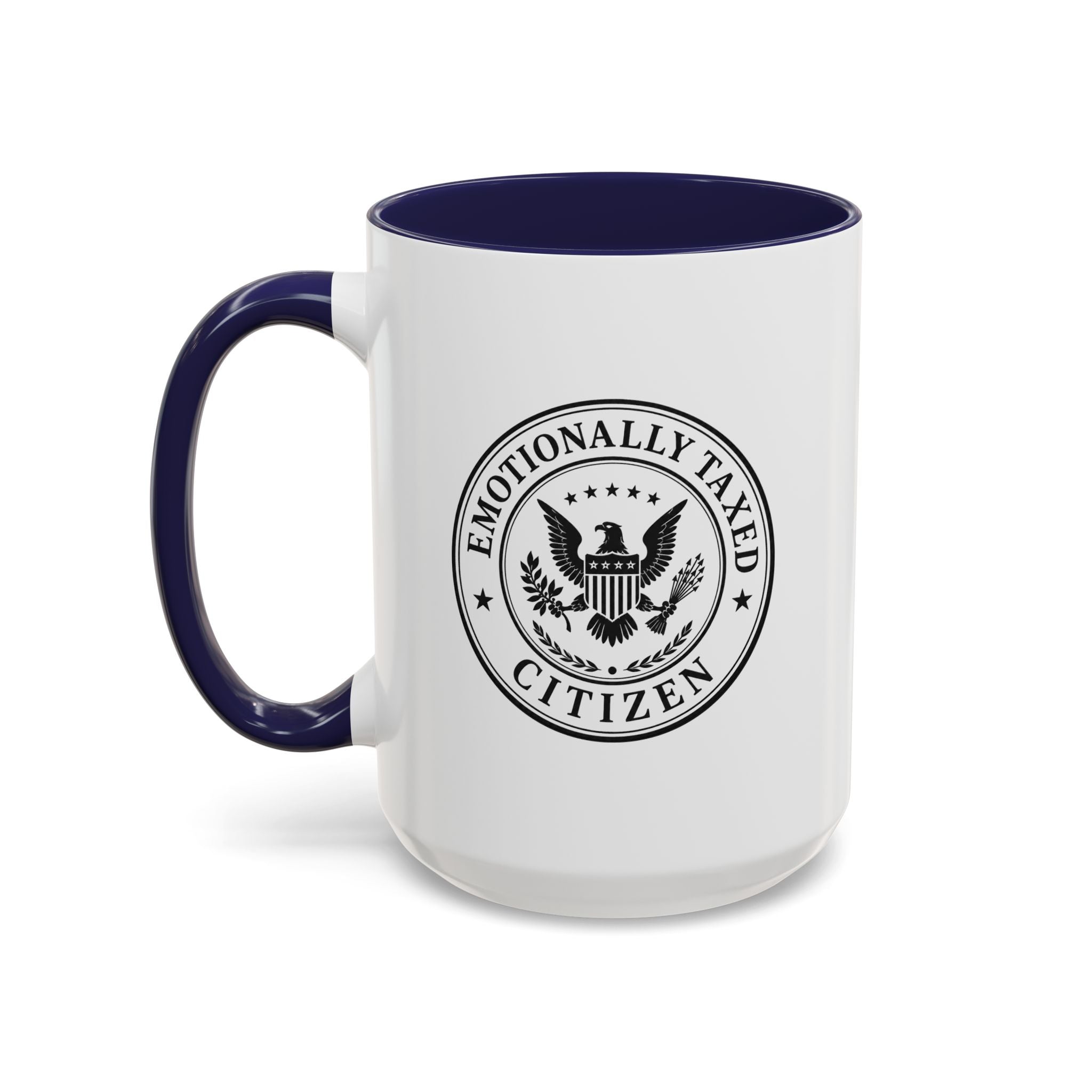 Emotionally Taxed Citizen Accent Mug | Existential Office Mug