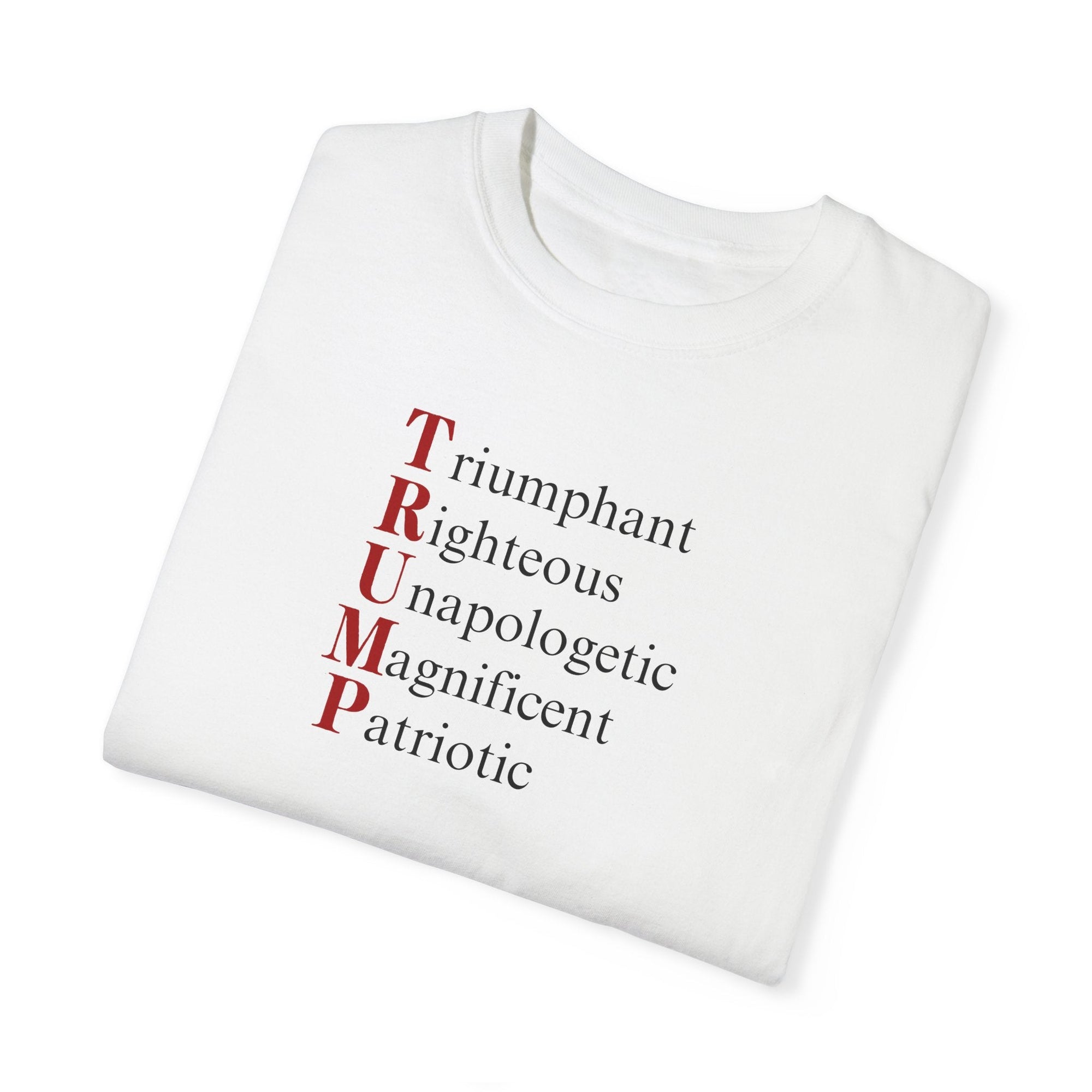 Unisex Patriotic T-Shirt - 'TRUMP' Inspirational Tee Printify