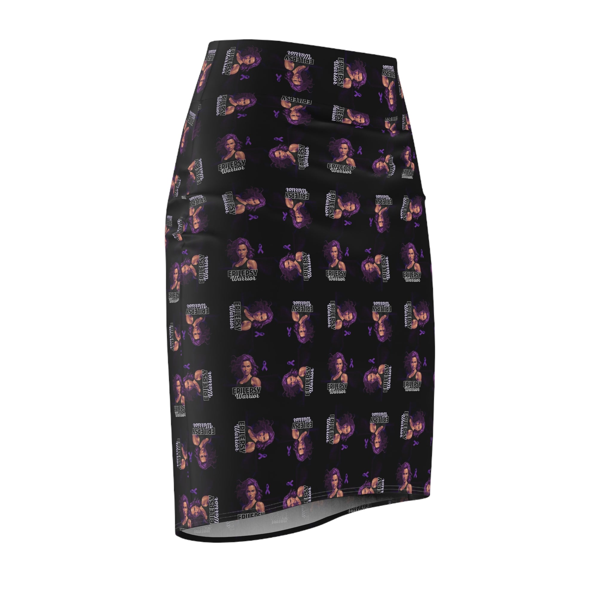 Elegant Epilepsy Warrior Women's Pencil Skirt