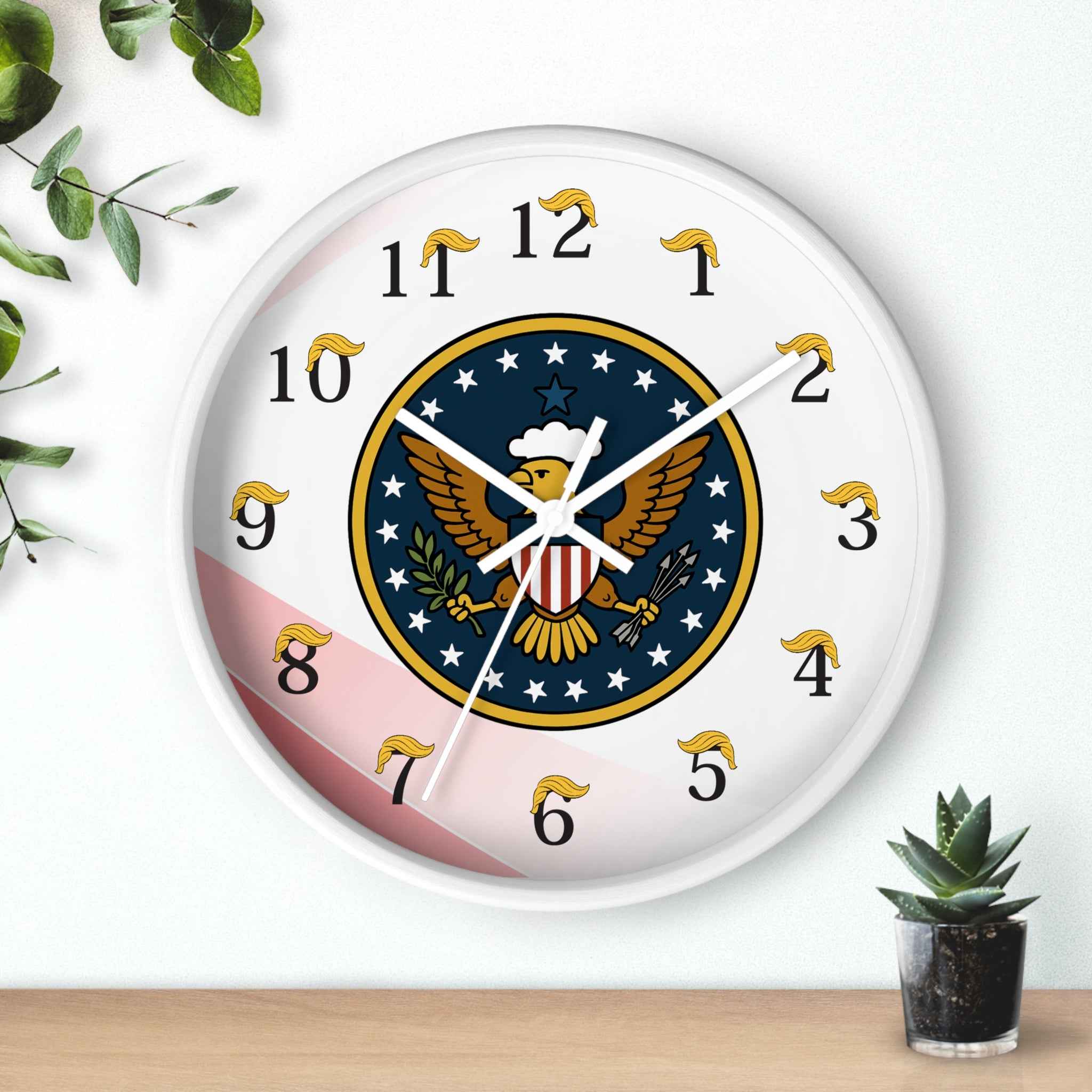 Political Parody Presidential Seal Wall Clock – 10