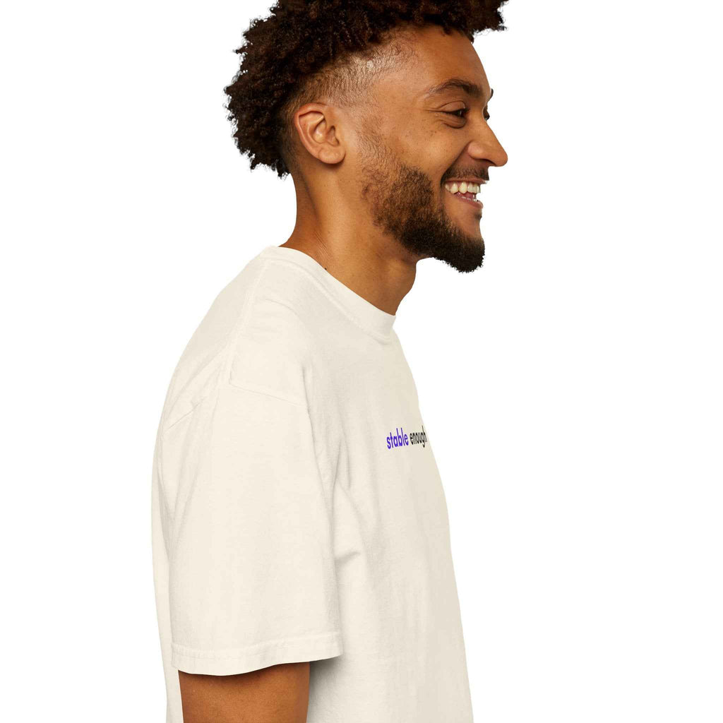 Stable Enough Epilepsy Awareness T-Shirt | Minimal Awareness Tee
