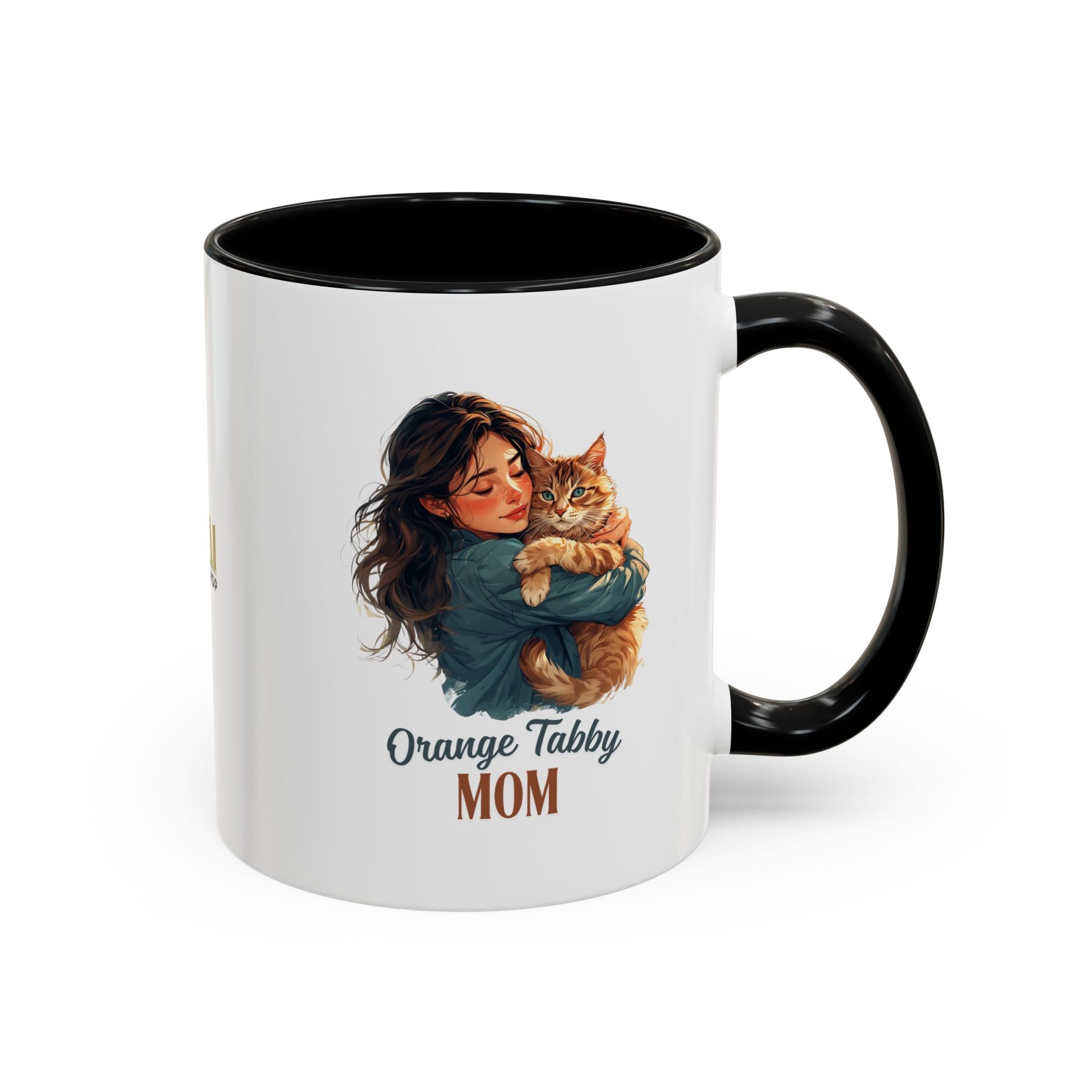 Charming Orange Tabby Mom Coffee Mug – Perfect Gift for Cat Lovers