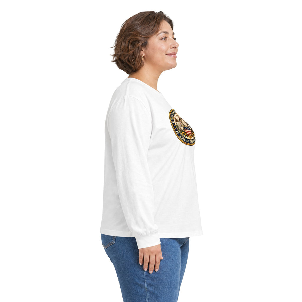 Federal Bureau of Feline Affairs Long Sleeve Shirt | Funny Cat Government Parody Tee