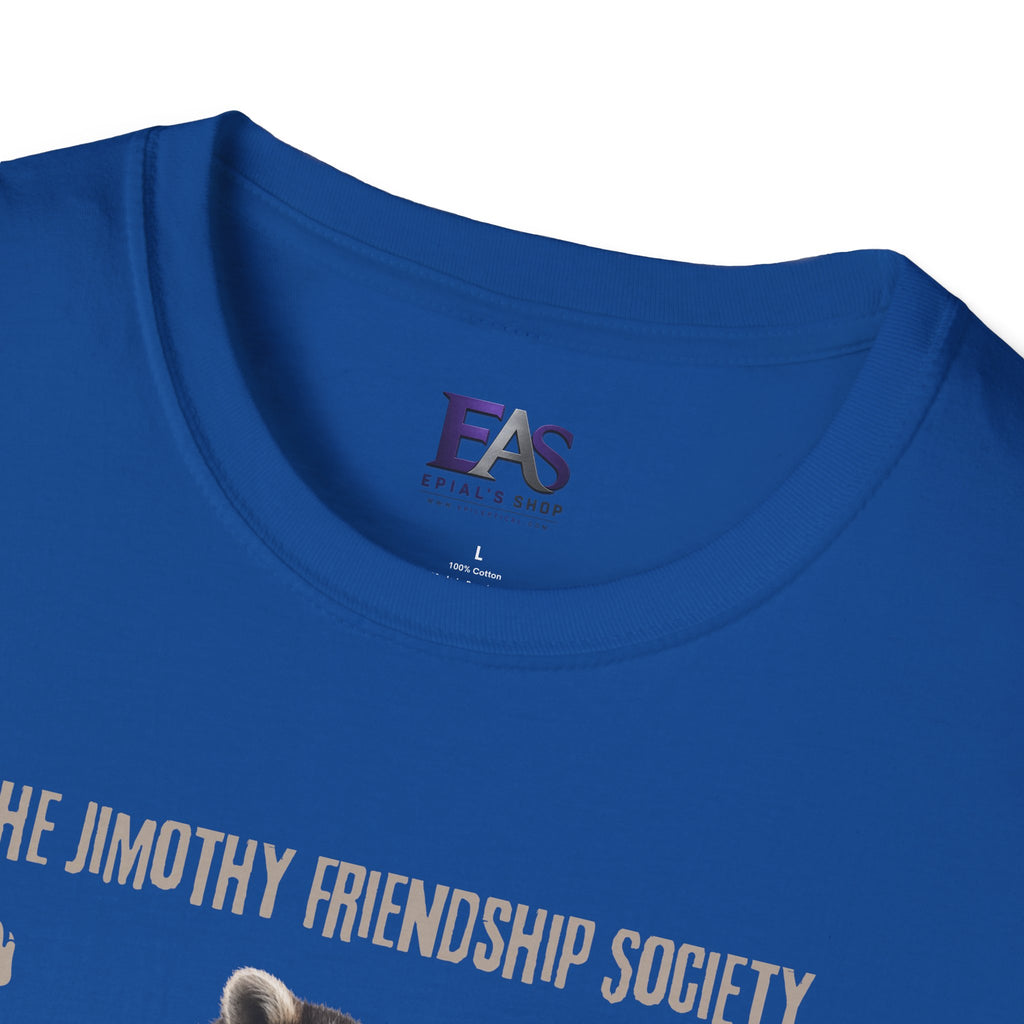 The Jimothy Friendship Society T-Shirt | Raccoon and Kitten Tee