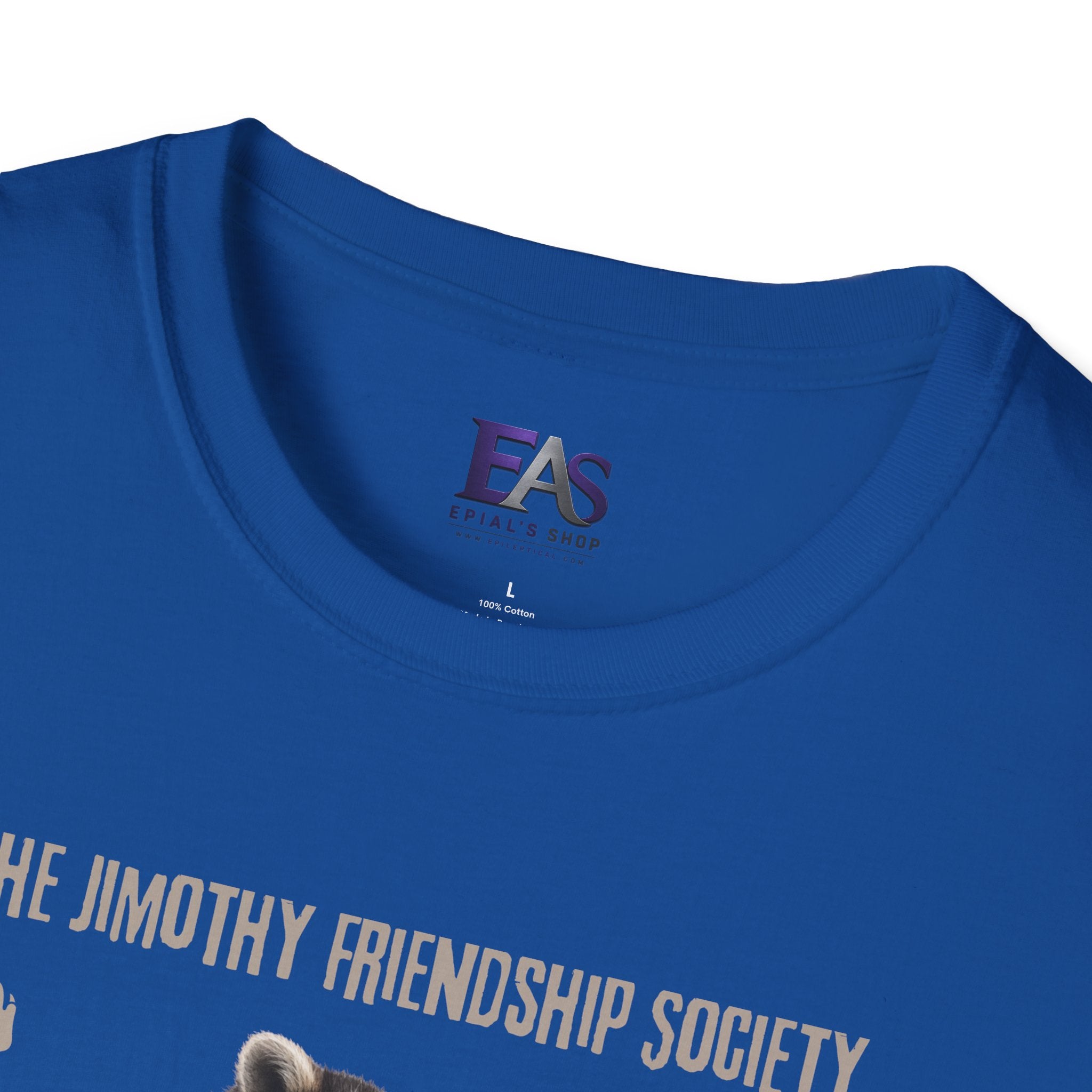 The Jimothy Friendship Society T-Shirt | Raccoon and Kitten Tee