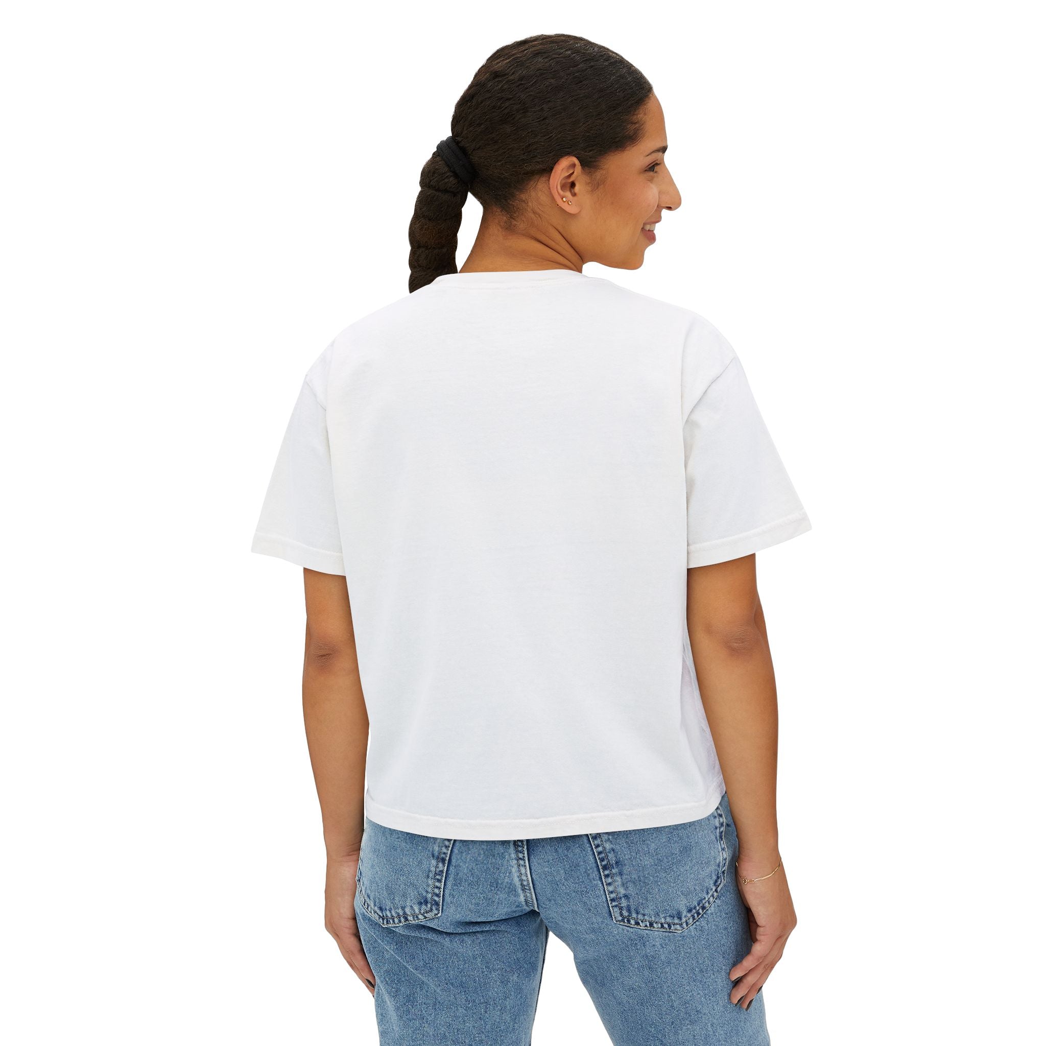 Neural Noise Boxy Crop T-Shirt | Abstract Brain Epilepsy Awareness Graphic Tee